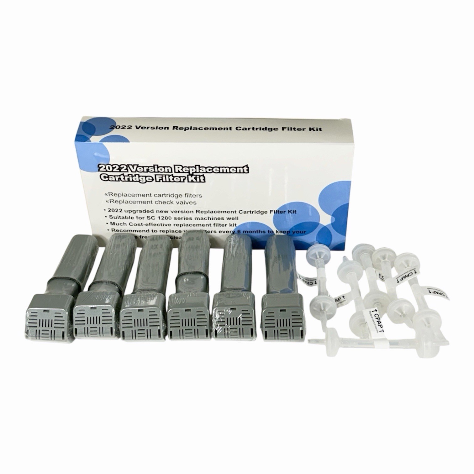 6-Pack Filter & Check Valve Replacement Cartridge Filter Kit for SC1200 Machine