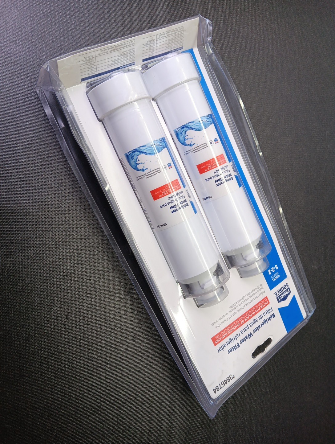 Project Source 3846784 S-2-2 Fridge Water Filter Samsung HAF-CINS 2 Pack (bn)