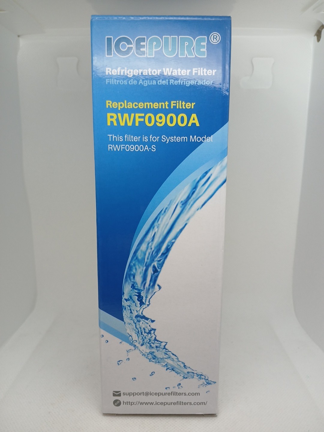 IcePure RWF0900A Replacement Refrigerator Water Filter 300 gal New Sealed in Box