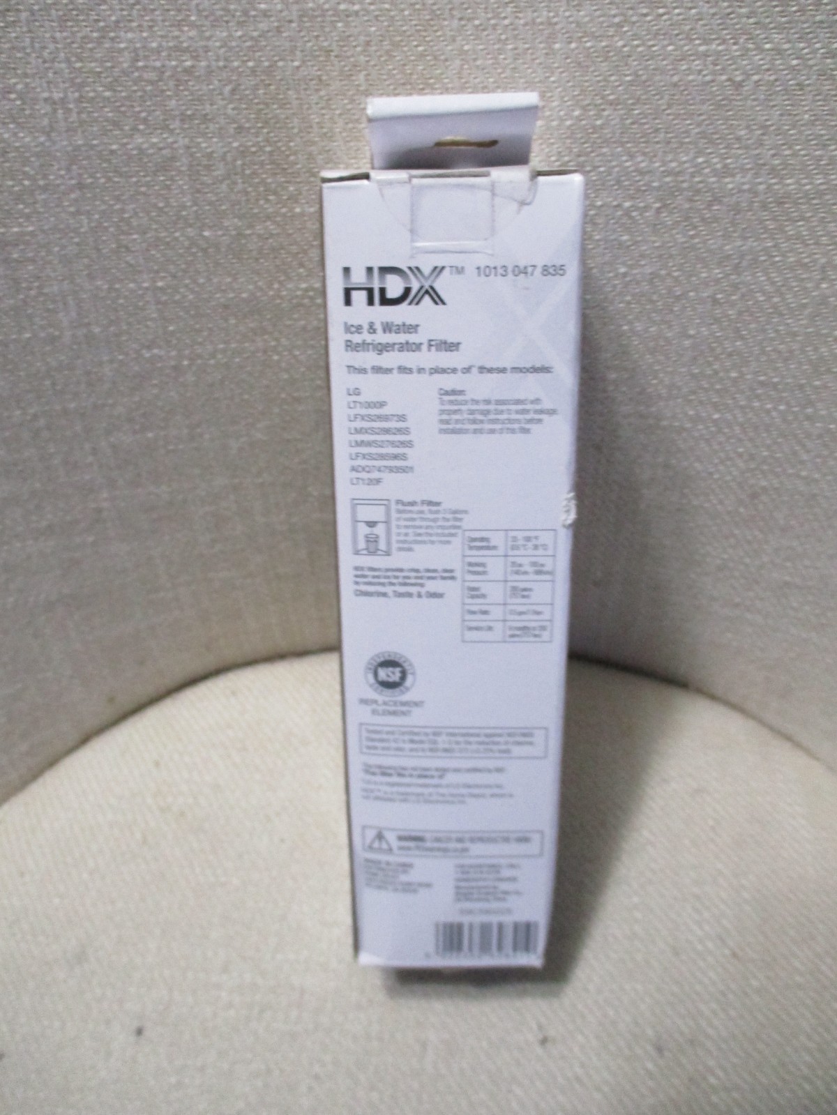 Genuine OEM EQL-1-S LG Water Ice Filter Replacement Cartridge LT1000P NEW Sealed