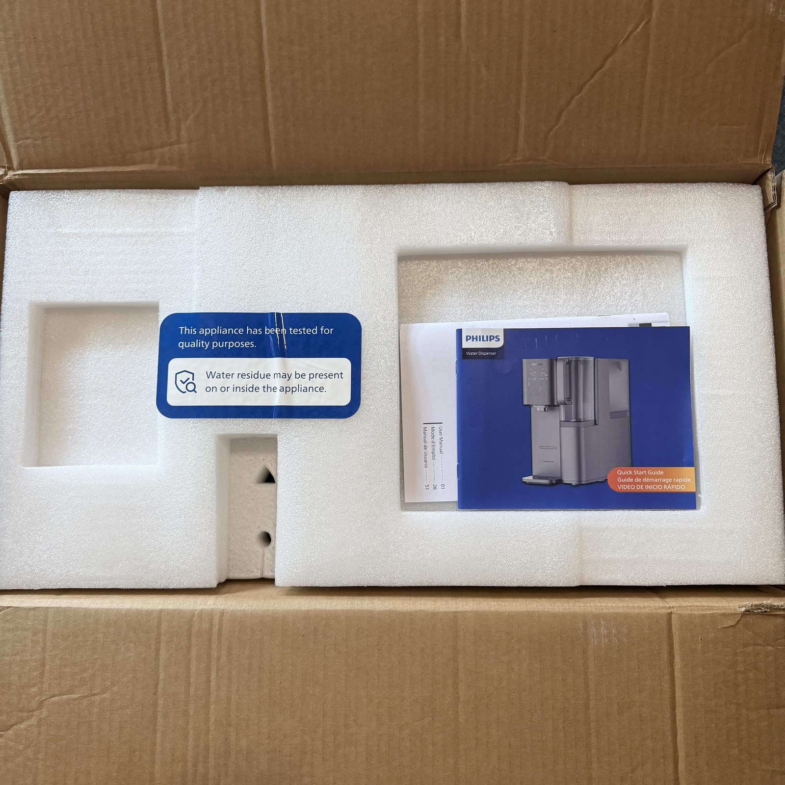 PHILIPS Reverse Osmosis Water Filter Countertop ADD6928DG/37 Cold&Hot, Pro UV