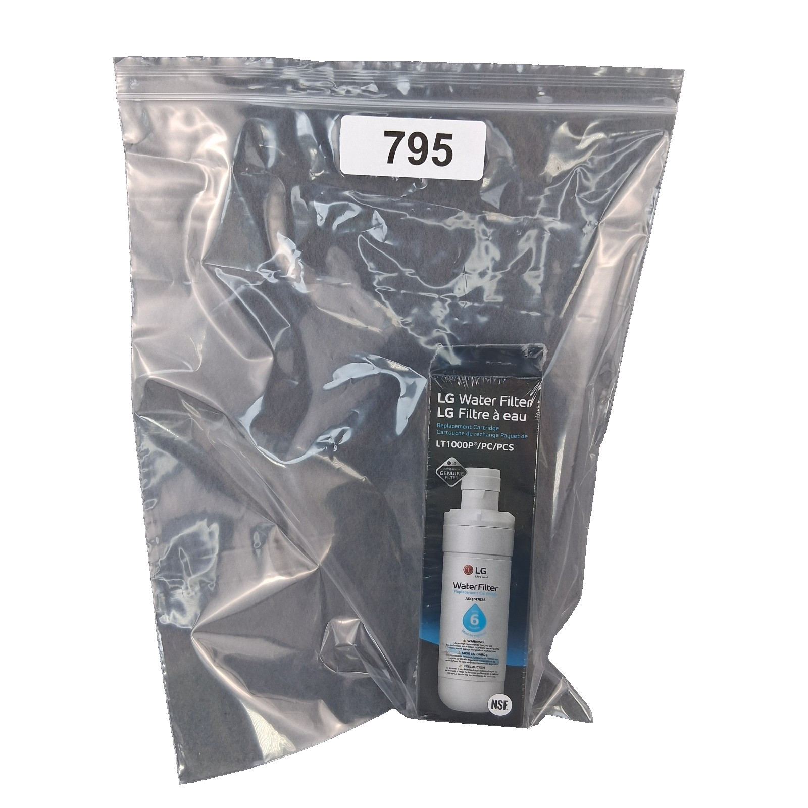 LG Water Filter LT1000P/PC/PCS Replacement Cartridge ADQ74793S