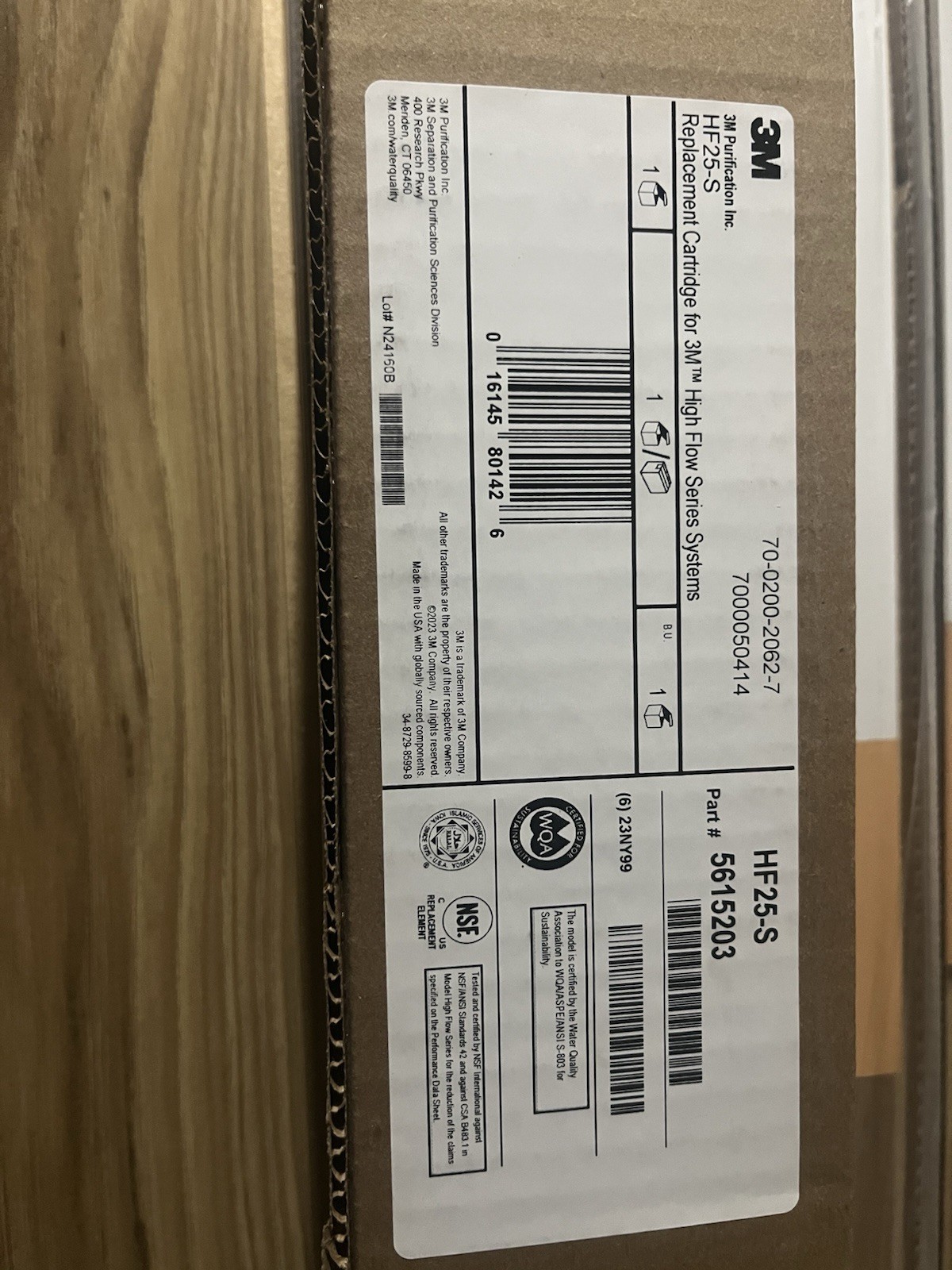 3M Filtration 5615203 Quick Connect Filter, 1.5 Gpm, 0.5 Micron