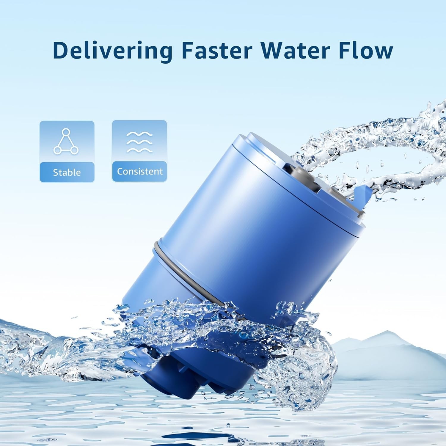 Maxblue C08A Faucet Water Filter, Compatible with RF-9999®,9-Month 900-Gallon(3)