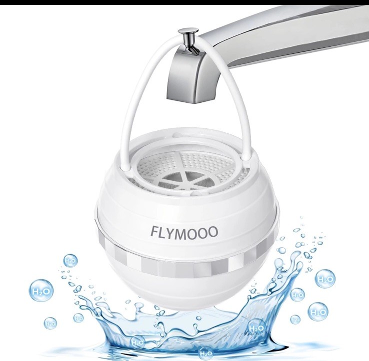 FLYMOOO Bath Filter for Tub, Bathtub Faucet Water Filter with 8 Stages 2,500…