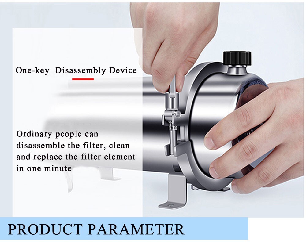 Brand New 3500L/h Stainless Steel Ultrafiltration Membrane Filter Water Purifier