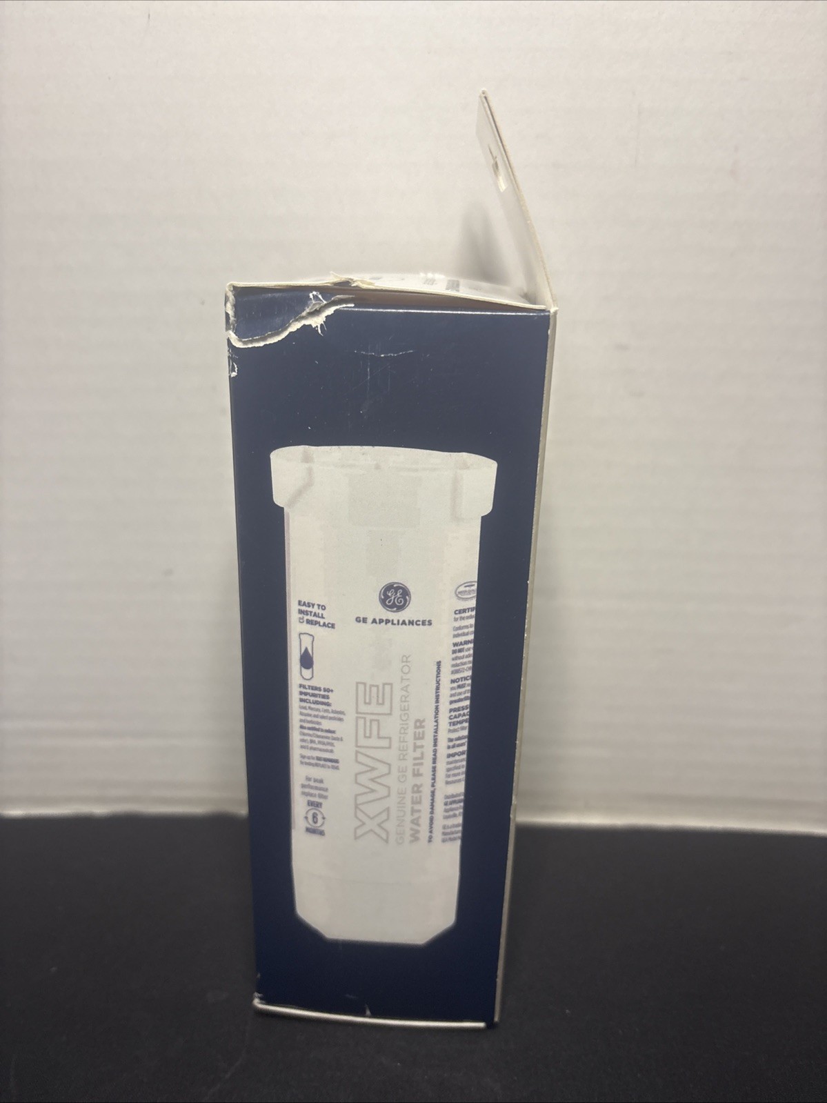 GE XWFE Refrigerator Water Filter Genuine Replacement, New Sealed Damage Box 🔥