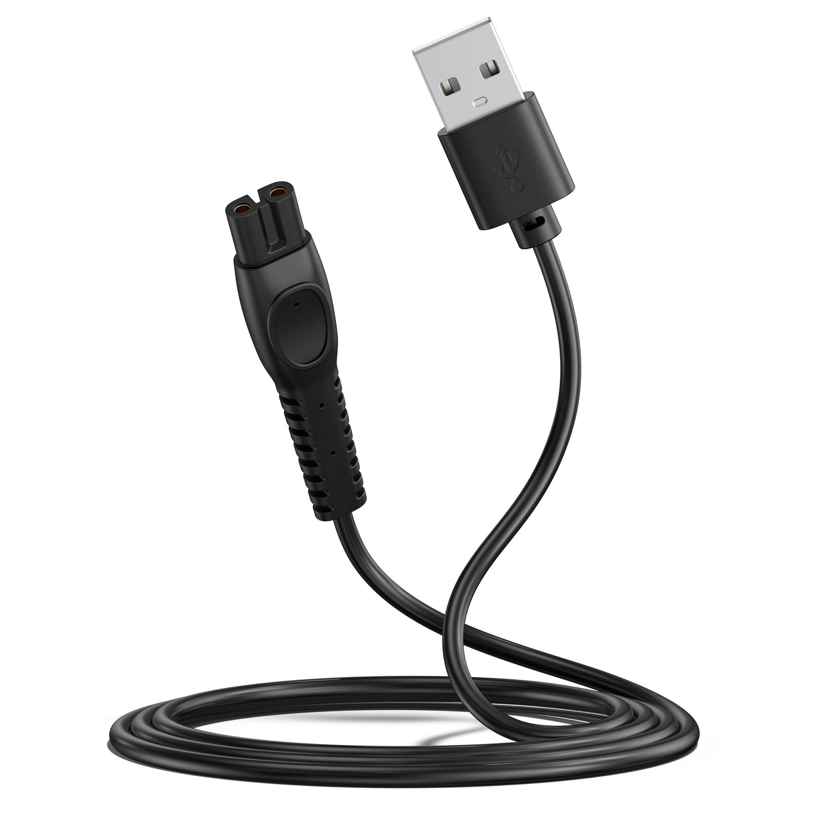 Charging Cable for Philips Sonicare Cordless Power Flosser 3000 Black