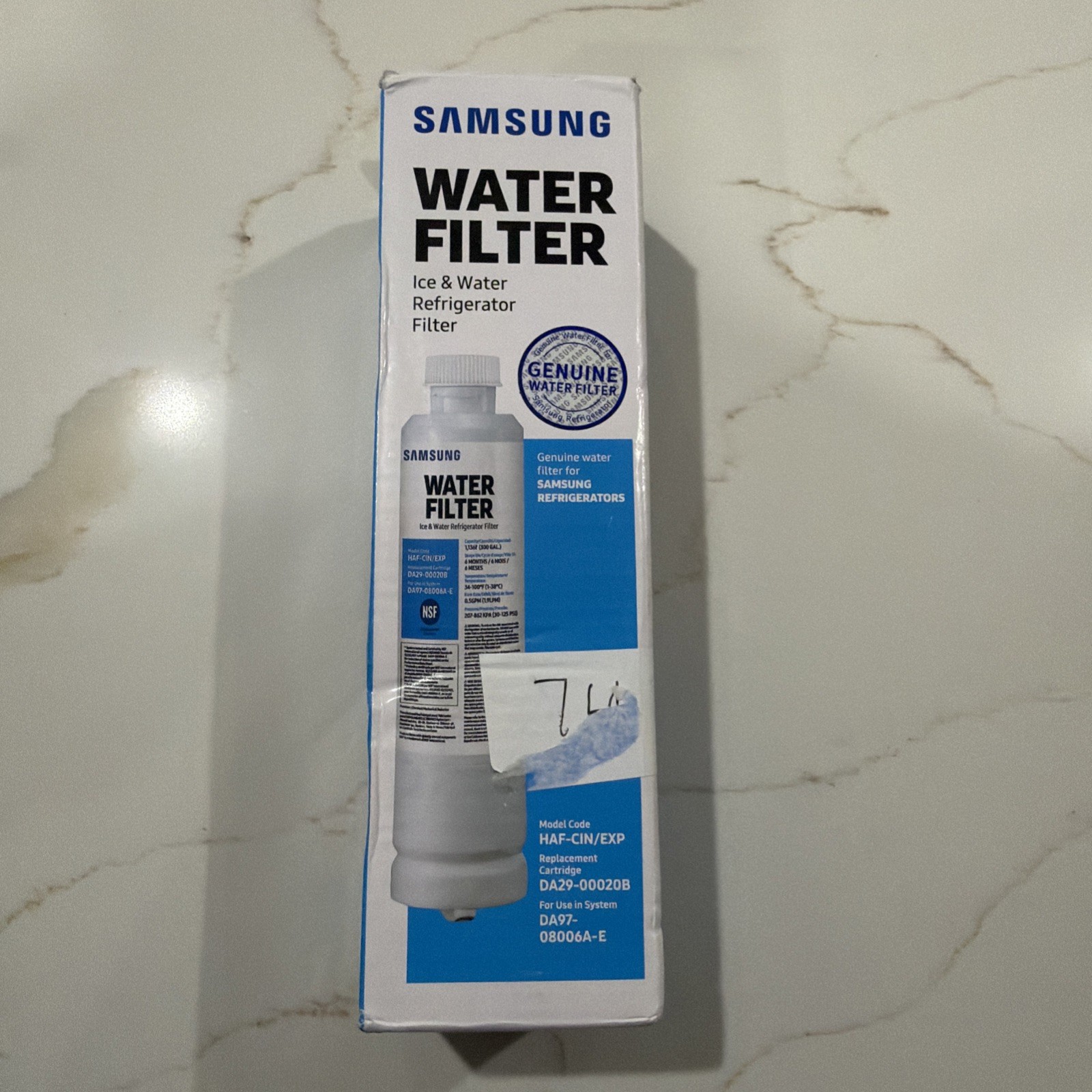 Samsung DA2900020B2P Filter