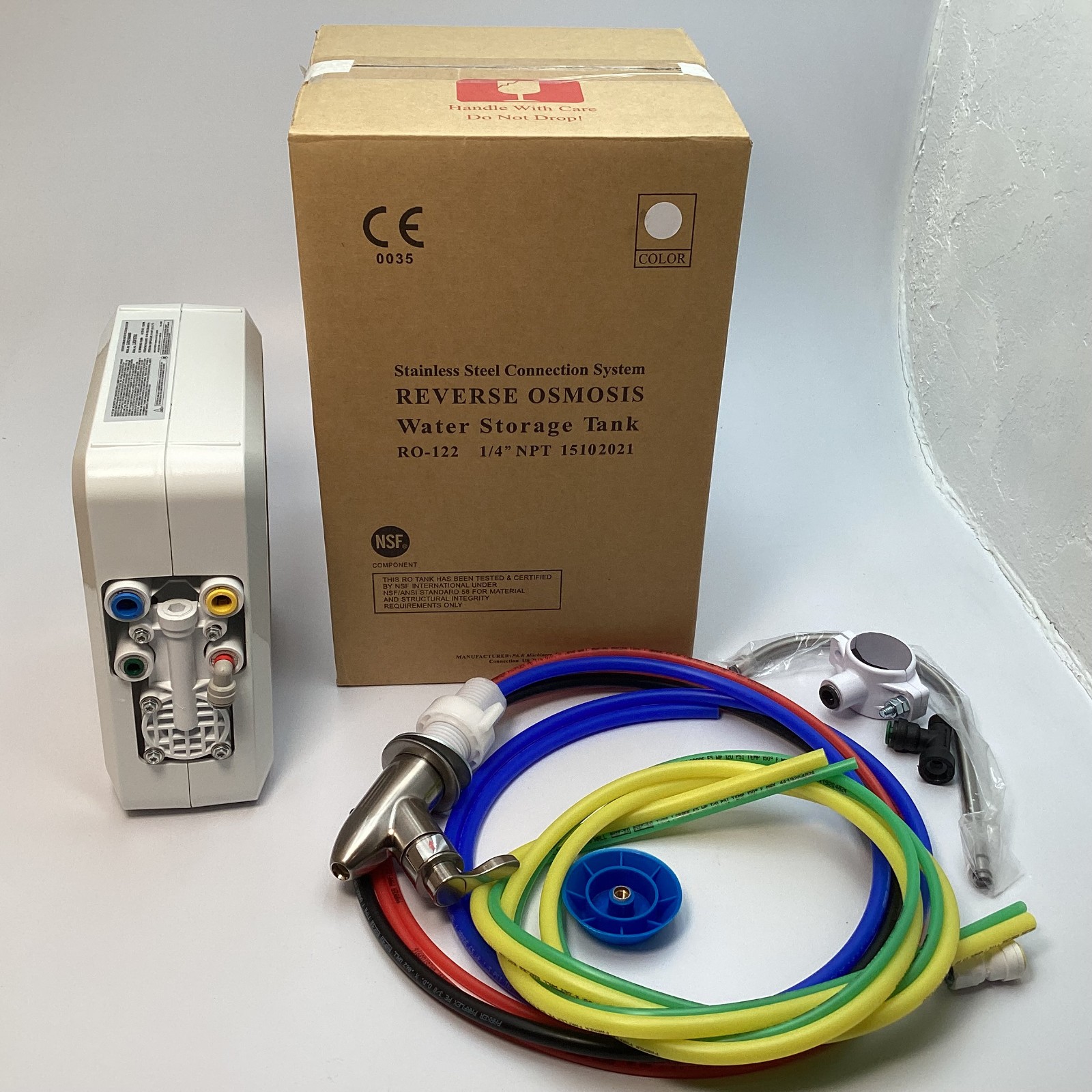 GE Appliances GXRQ18NBN Reverse Osmosis Under Sink Water Filtration System