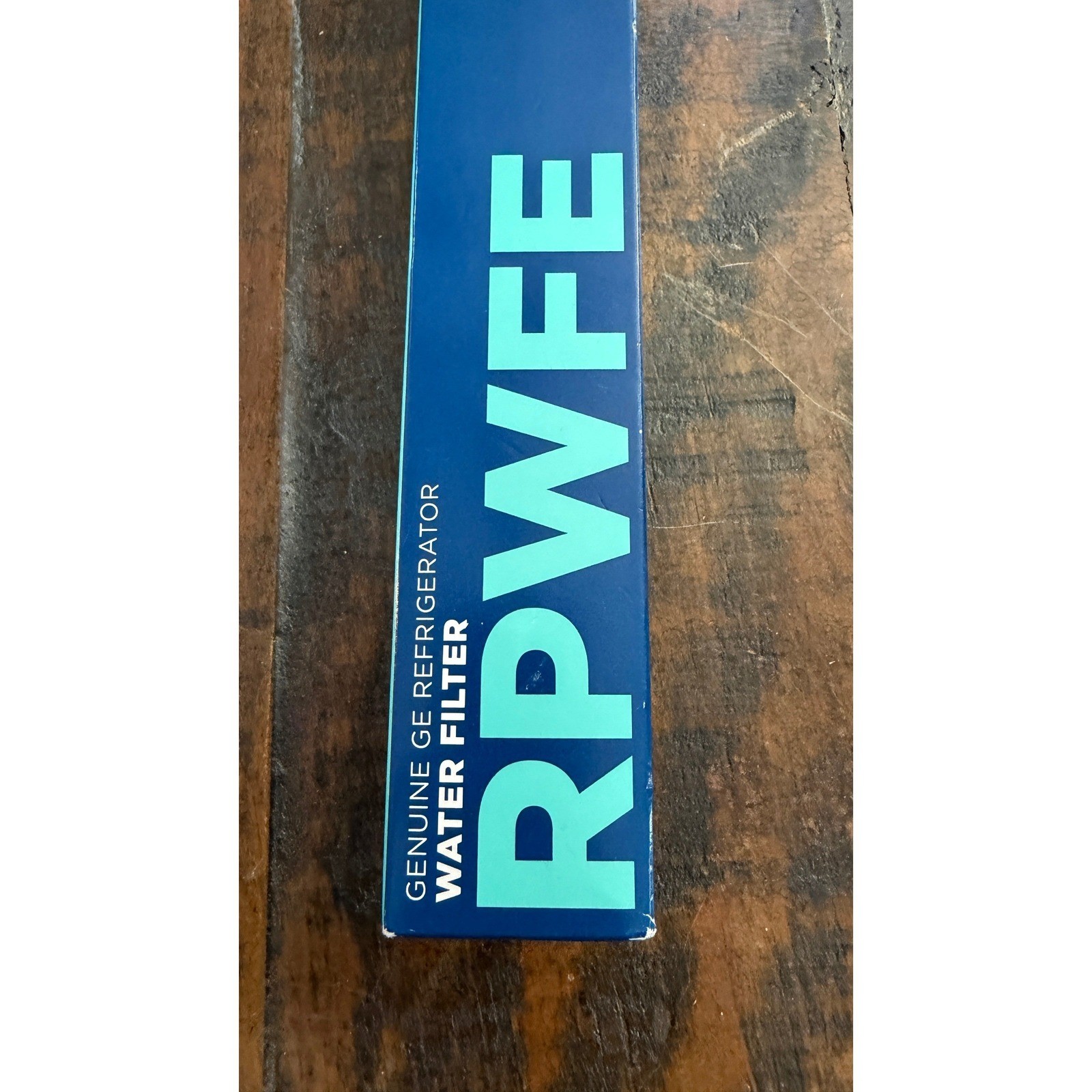 GE RPWFE Refrigerator Water Filter Genuine Blue White French Door Replacement