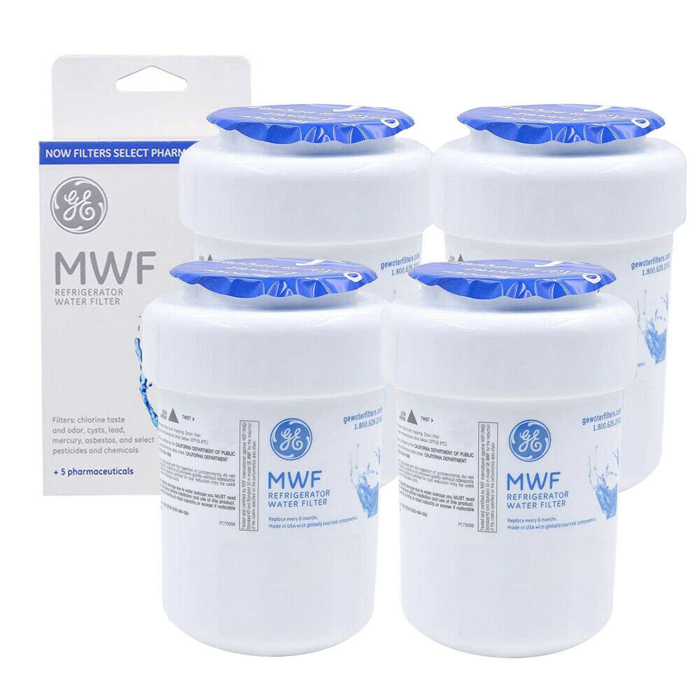 1/2/3/4Pack New Sealed GE MWF GWF 46-9991 MWFP Smartwater Fridge Water Filter