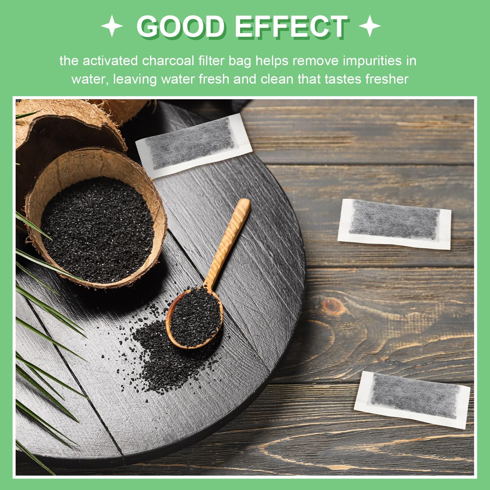 24 Packs Replacement Activated Charcoal 1.38 x 2.99 inches/ 3.5 x 7.6 cm