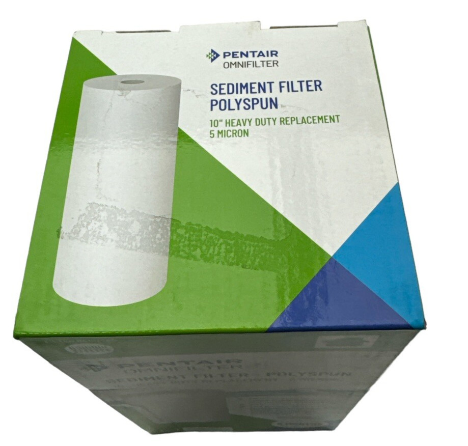 Pentair OMNIFilter 10 Inch Sediment Water Filter DGD-5005 New