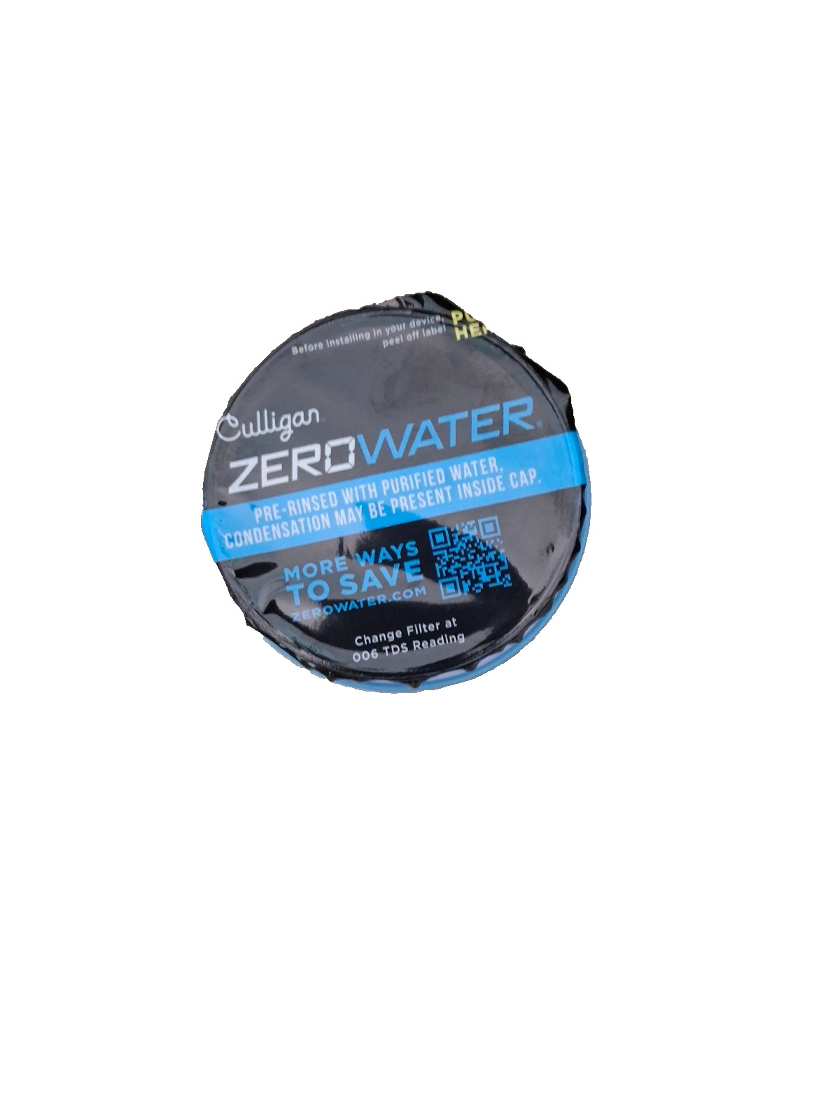 Culligan Zero Water Filter 5 Stage Advanced Filtration Replacement 1 Pack ZR-006