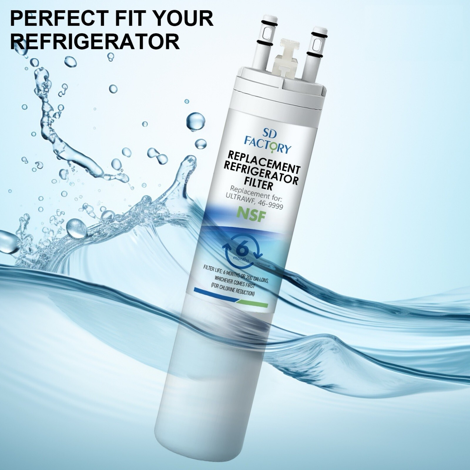 3-Pack Replacement for Frigidaire PureSource Ultra Water & Ice Filter