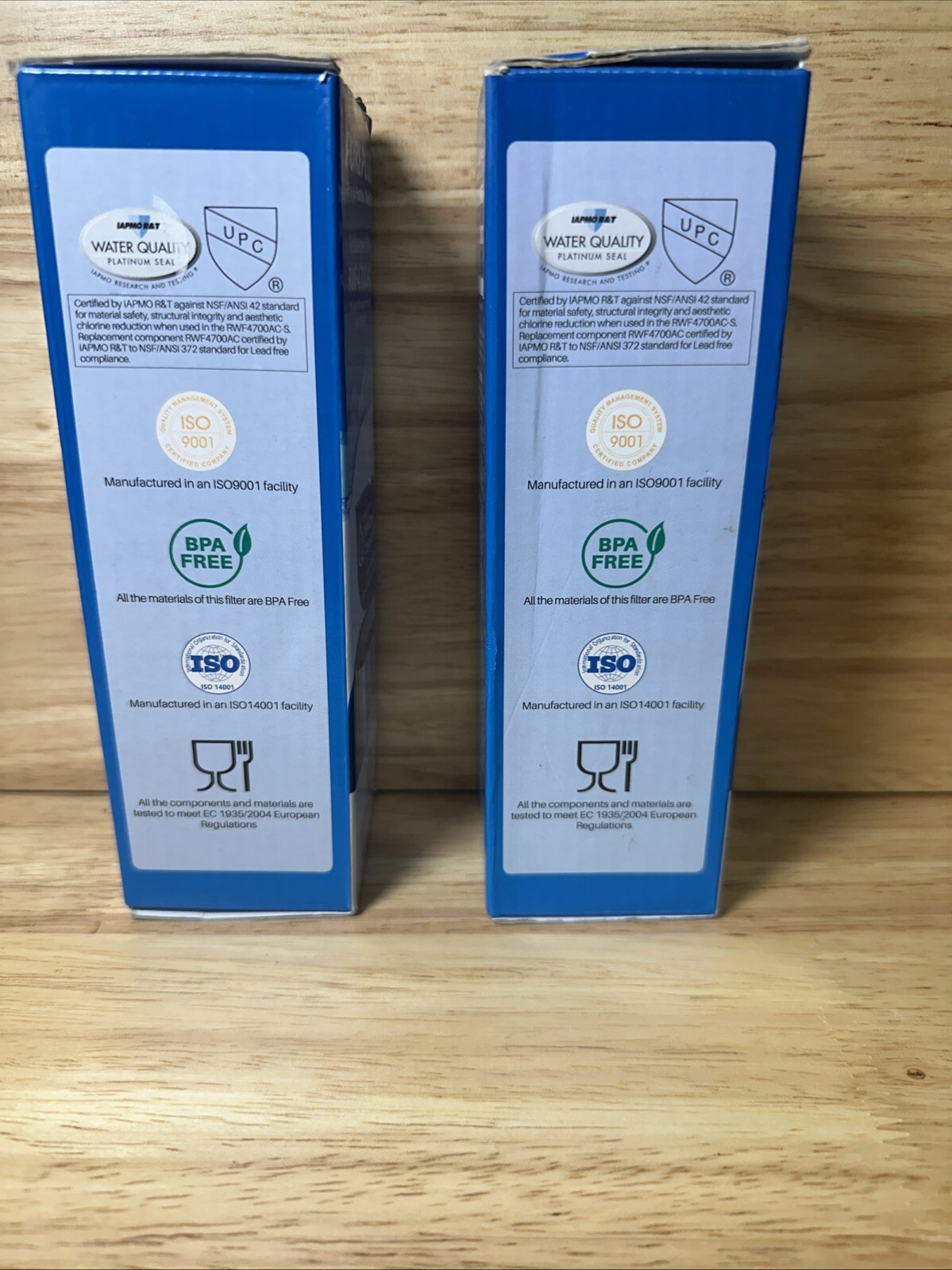 PurePlus RWF4700AC Water Filter 2 Pack & AF004 Carbon Air Filter 2 pack