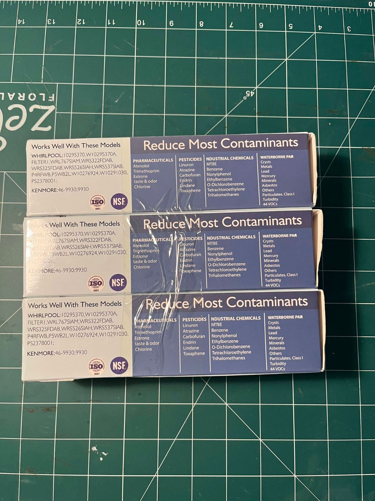 Acmipure Refrigerator Water Filter: Works with multiple brands. Set of three.