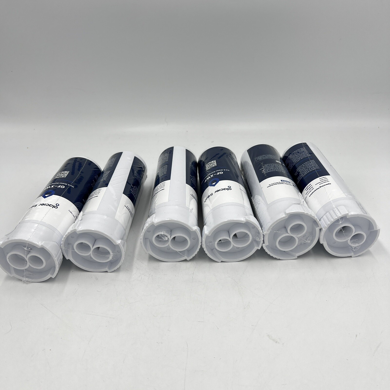 GLACIER FRESH GF-XWF Refrigerator Water Filter Replacement for GE XWF New 6 Pack