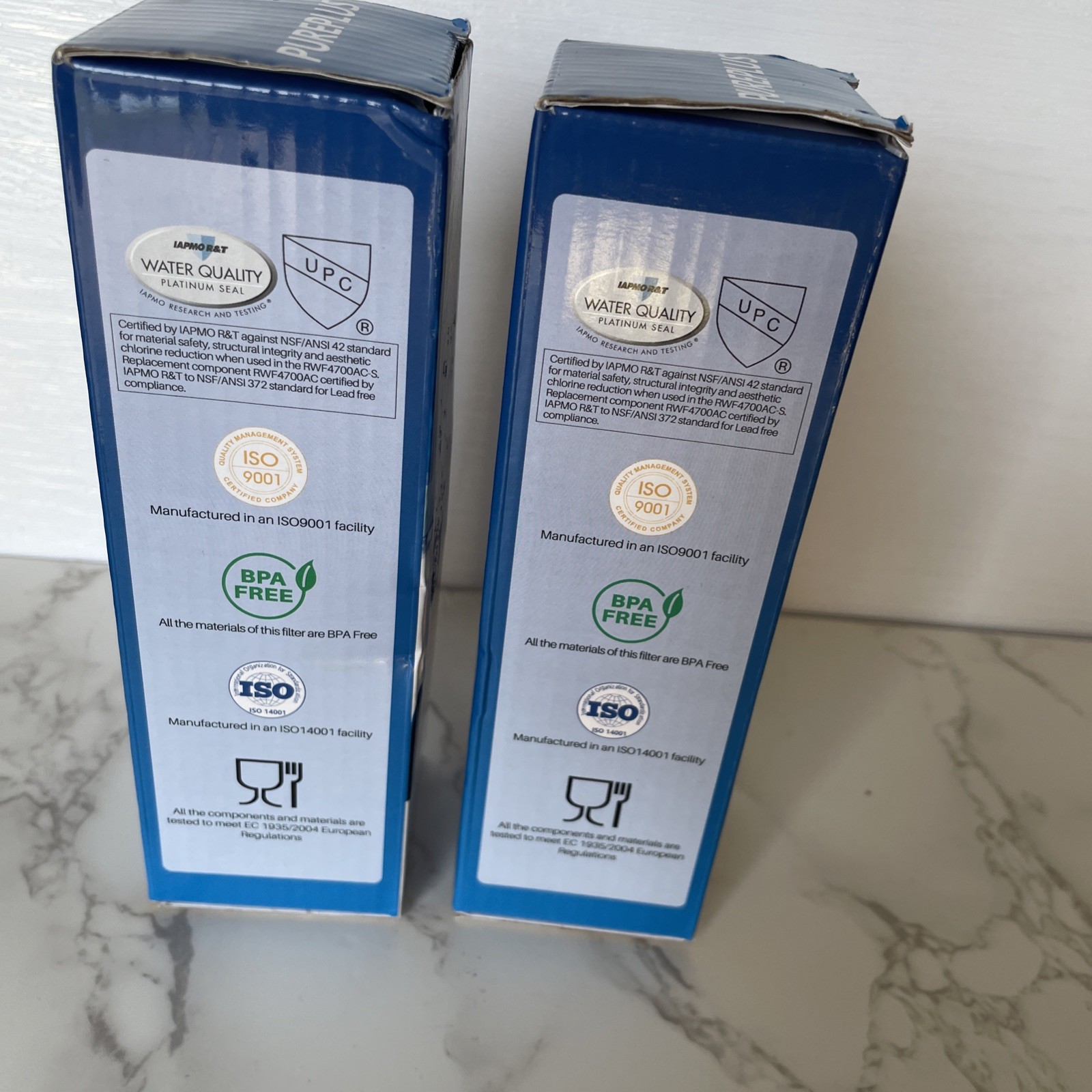 2 NEW Water Filters Refrigerator Pureplus RWF4700AC for model RWF4700AC-S