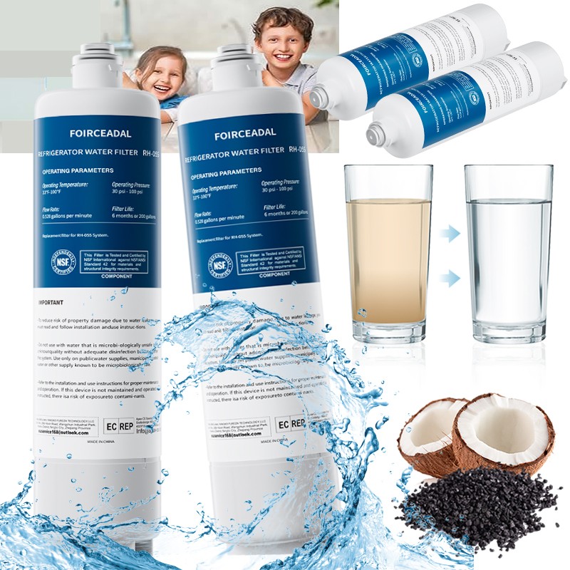 2PACK For Bosch Ultra Clarity Pro BORPLFTR50 BORPLFTR55 Water Filter Replacement
