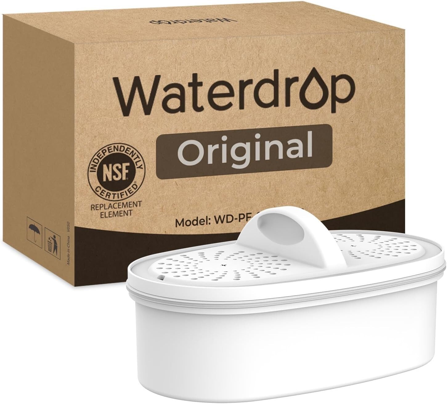 Waterdrop WD-PF-01A Plus Replacement Filters for All Pitcher Filtration System