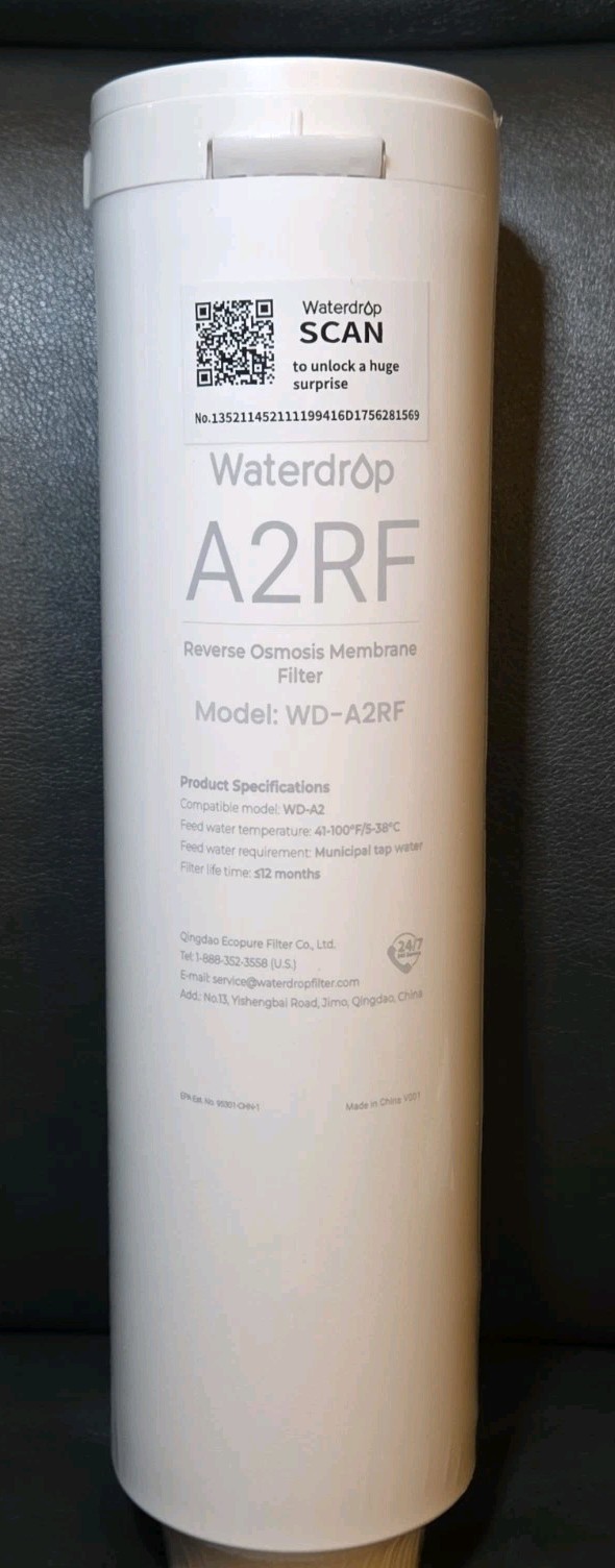 Waterdrop WD-A2RF Filter For Replacement WD-A2 Countertop Reverse Osmosis System