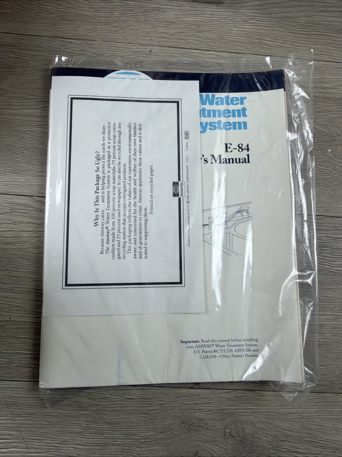 AMWAY E-84 Water Filter Treatment System
