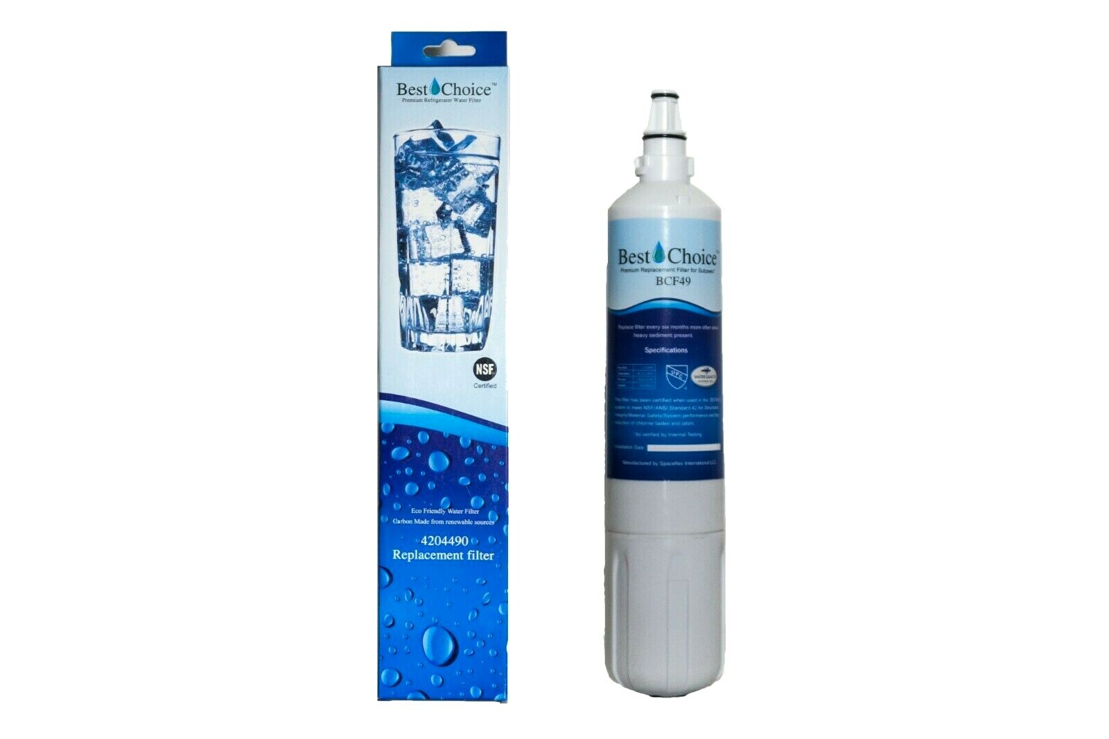 5X Fits InSinkErator F-1000 Sub-Zero 4204490 4290510 Refrigerator Water Filter
