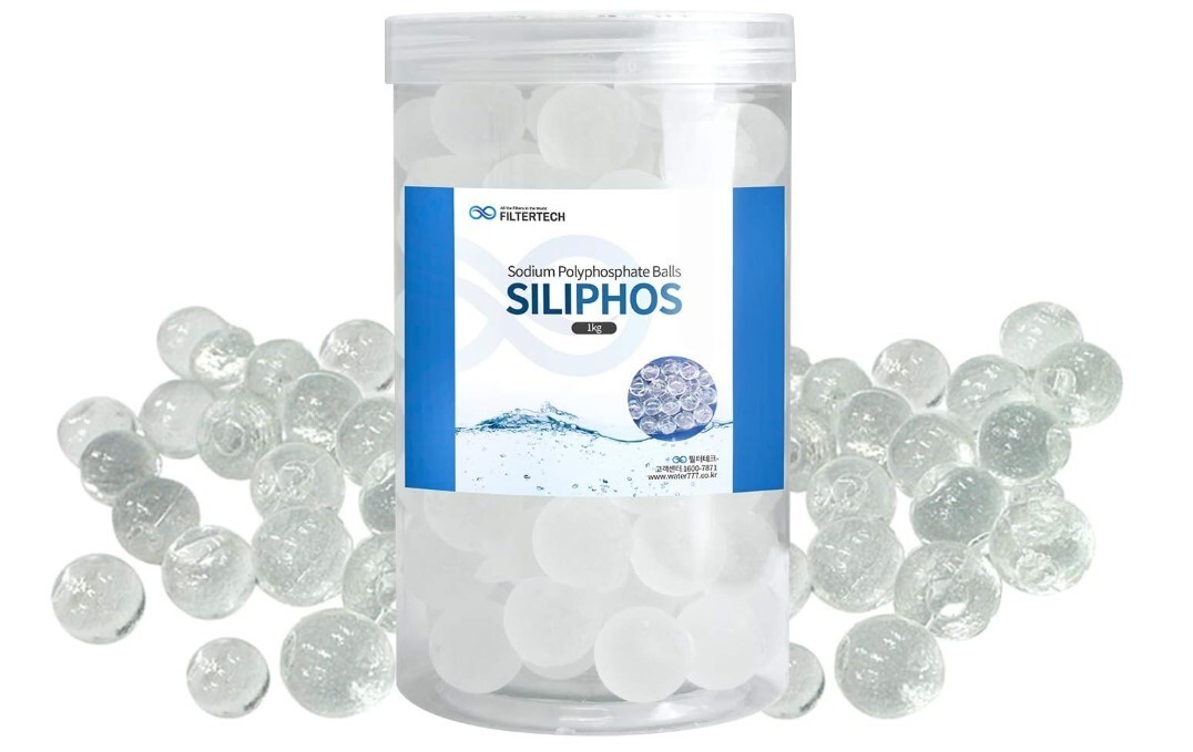 Sodium Polyphosphate Balls (SILIPHOS) 1kg (2.2lb)
