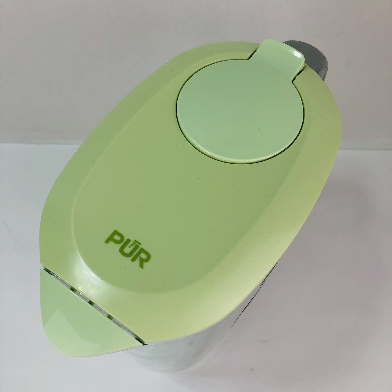 PUR PLUS 7-Cup Lead Reducing Water Filter Pitcher Green w/ 2 New Sealed Filters