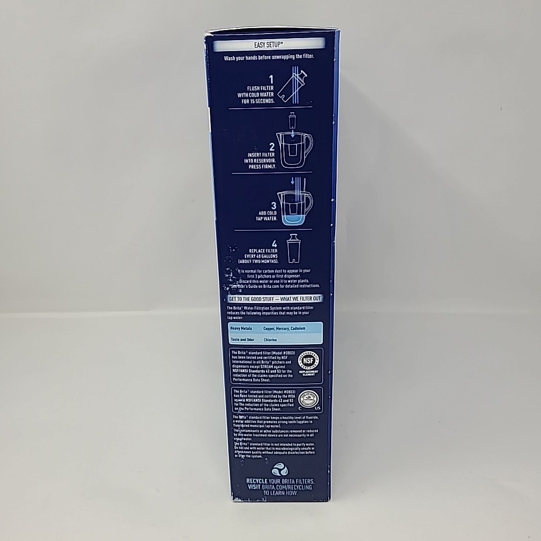 Brita 987554 Pitcher Replacement Filters – 10 Pack New In Box