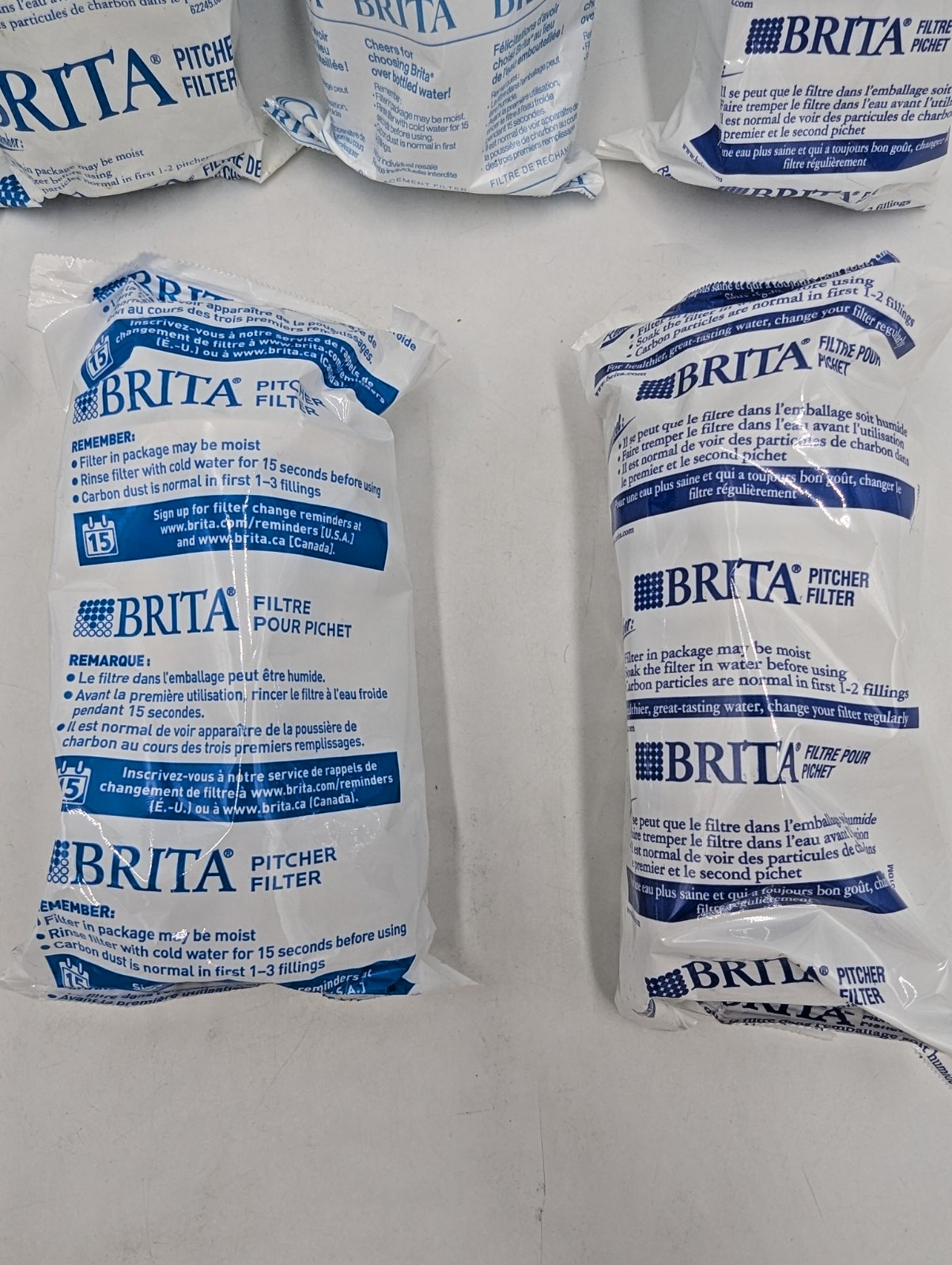 Brita Pitcher Replacement Water Filters – 7 Pack (NOT FOR USE IN BRITA STREAM)