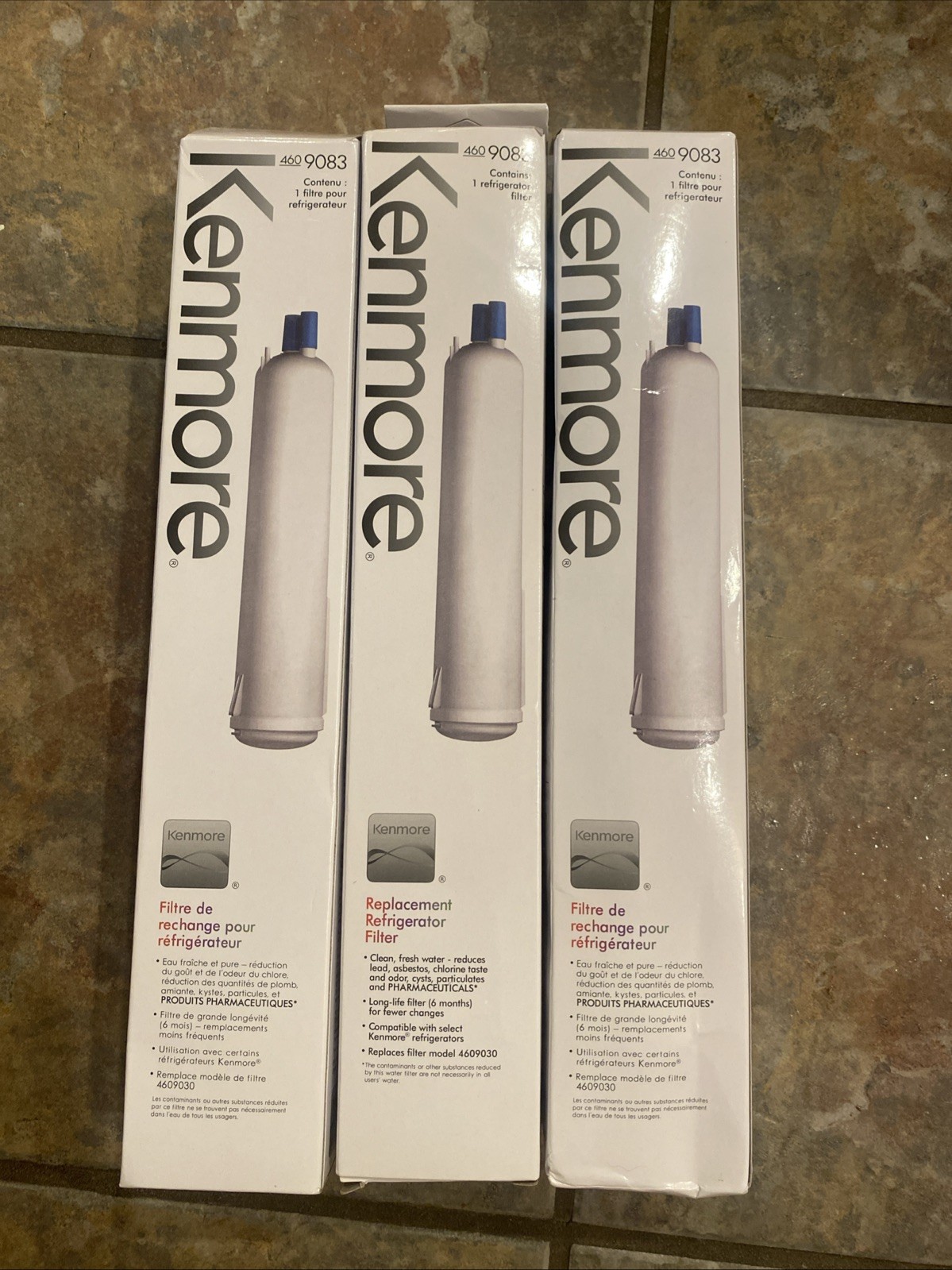 Kenmore 46-9083 Replacement Refrigerator Water Filter 3 Pack