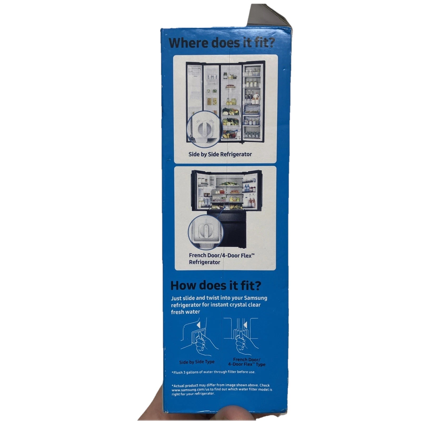 SAMSUNG 1x HAF-QIN/EXP Water/Ice Filter for Refrigerator DA97-17376B -08006C NEW