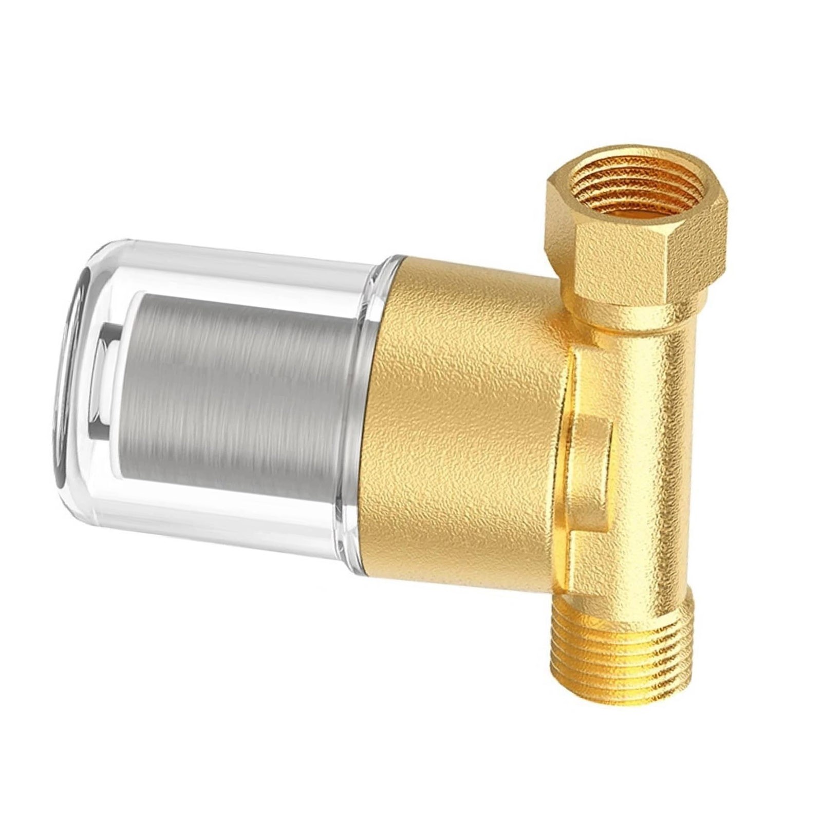 Brass Sediment Filter for Water Heater 40 Micron 1/2 Inch 3/4 Inch Brass Fitting