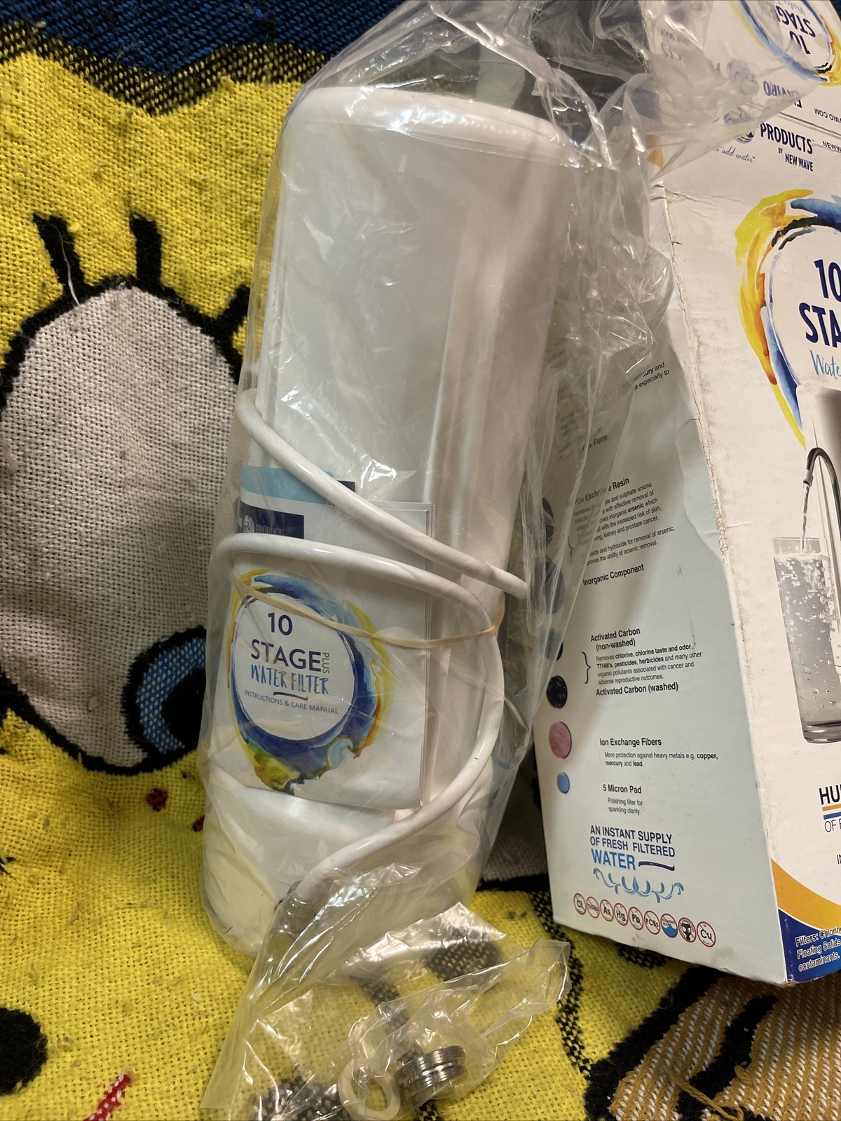 New Wave Enviro 10 Stage Plus Countertop Water Filter New In Box