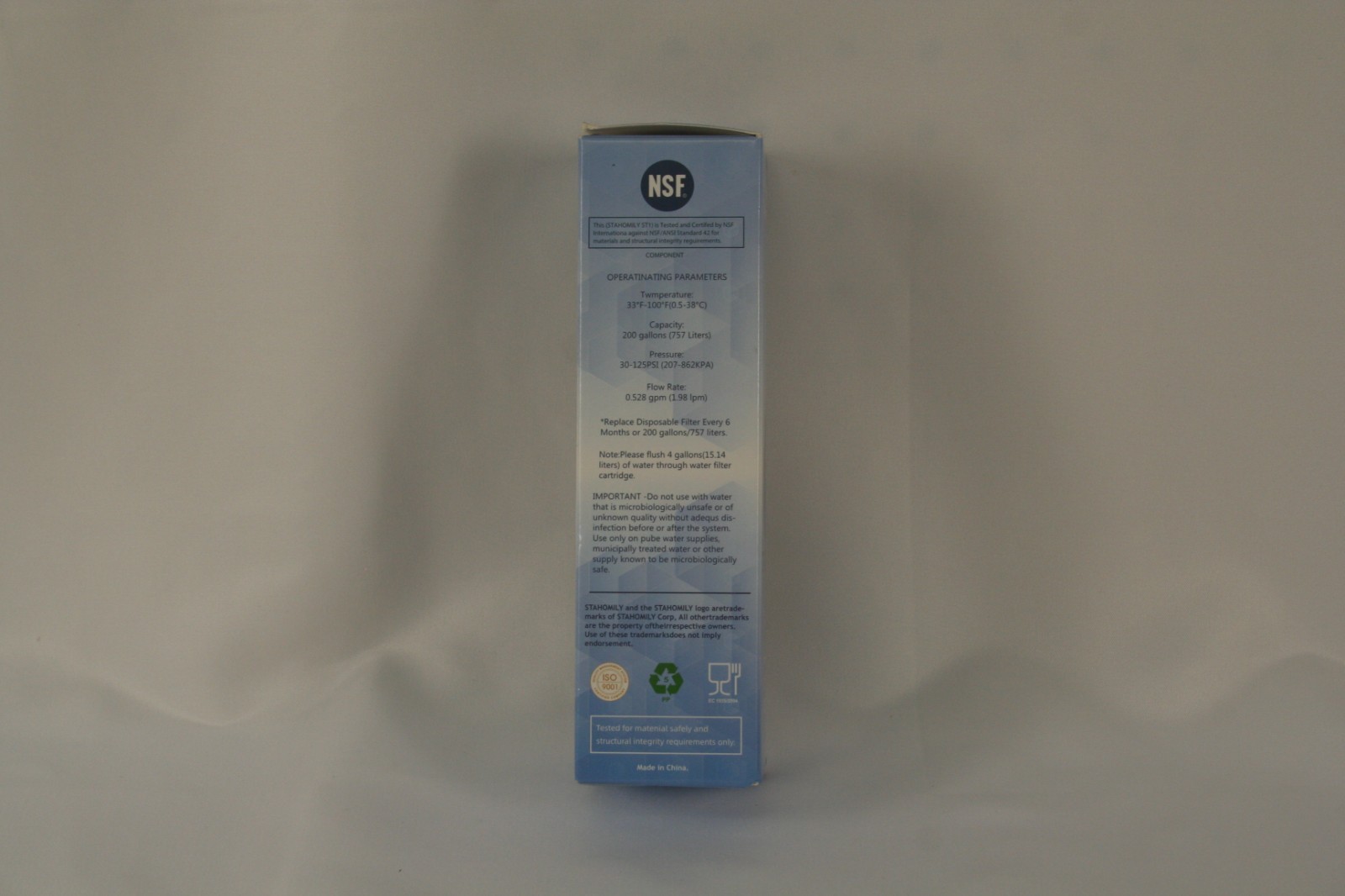 STAHOMILY ST1 Water Filter New