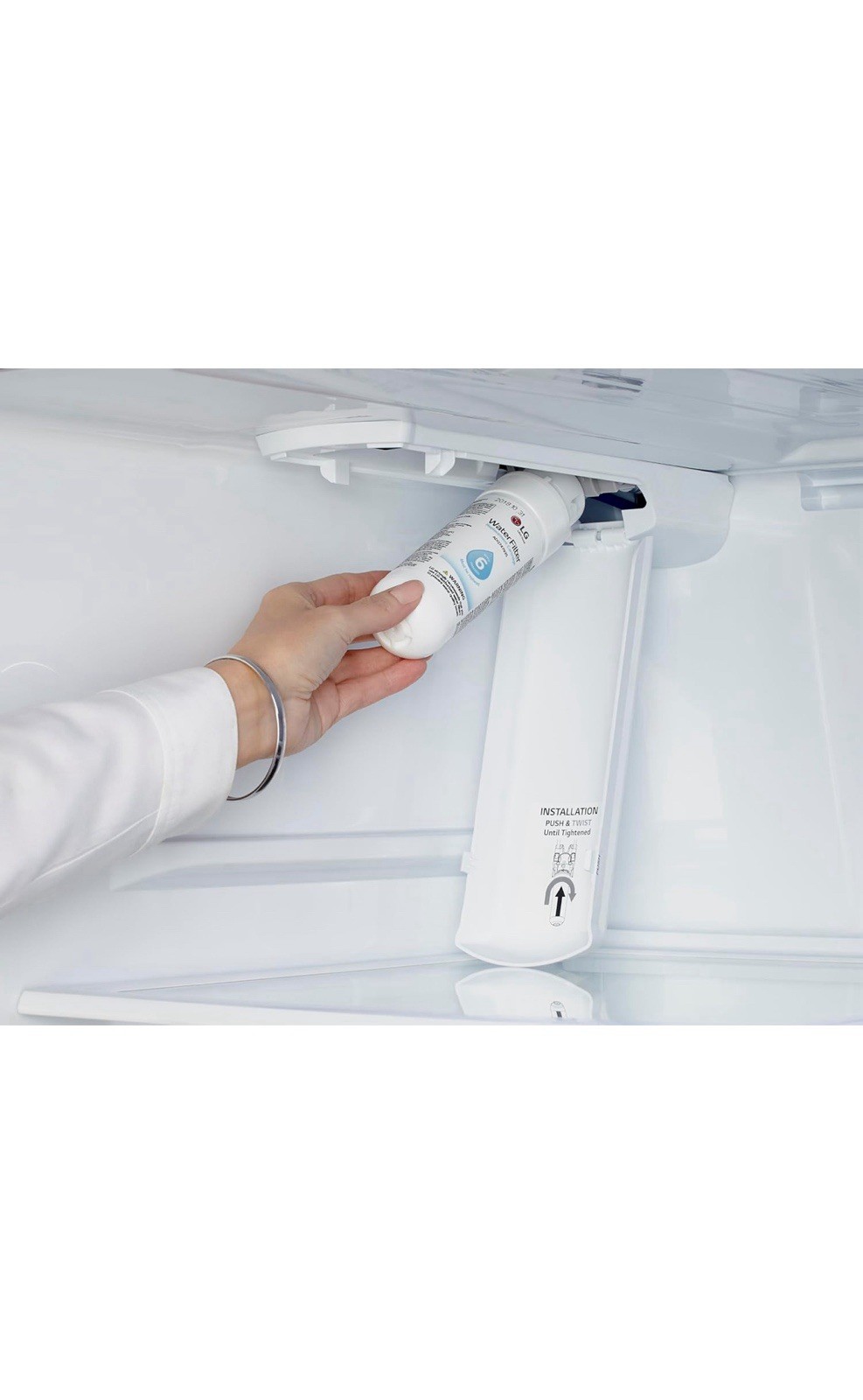 Genuine LG LT1000P 6Month /200Gal Capacity Replacement Refrigerator Water Filter