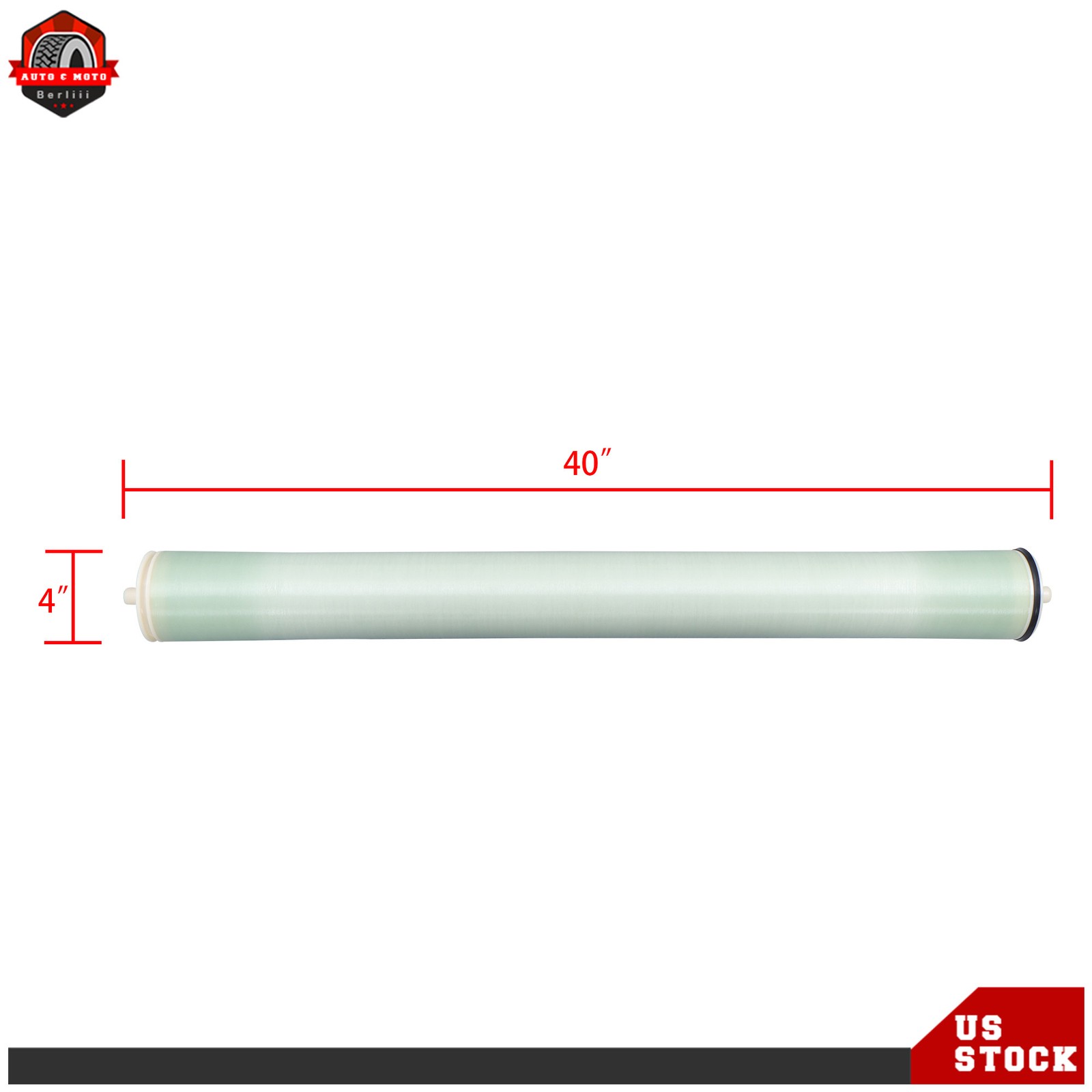 TW30-4040 BW-4040 Reverse Osmosis Membrane 4inx40in 2400 GPD W/AG4040FF AG4040TF