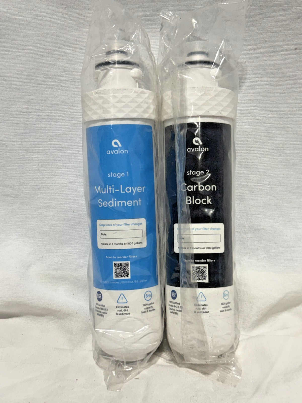 Avalon 2-Stage Replacement Filters Cartridge for Bottleless Water Coolers New