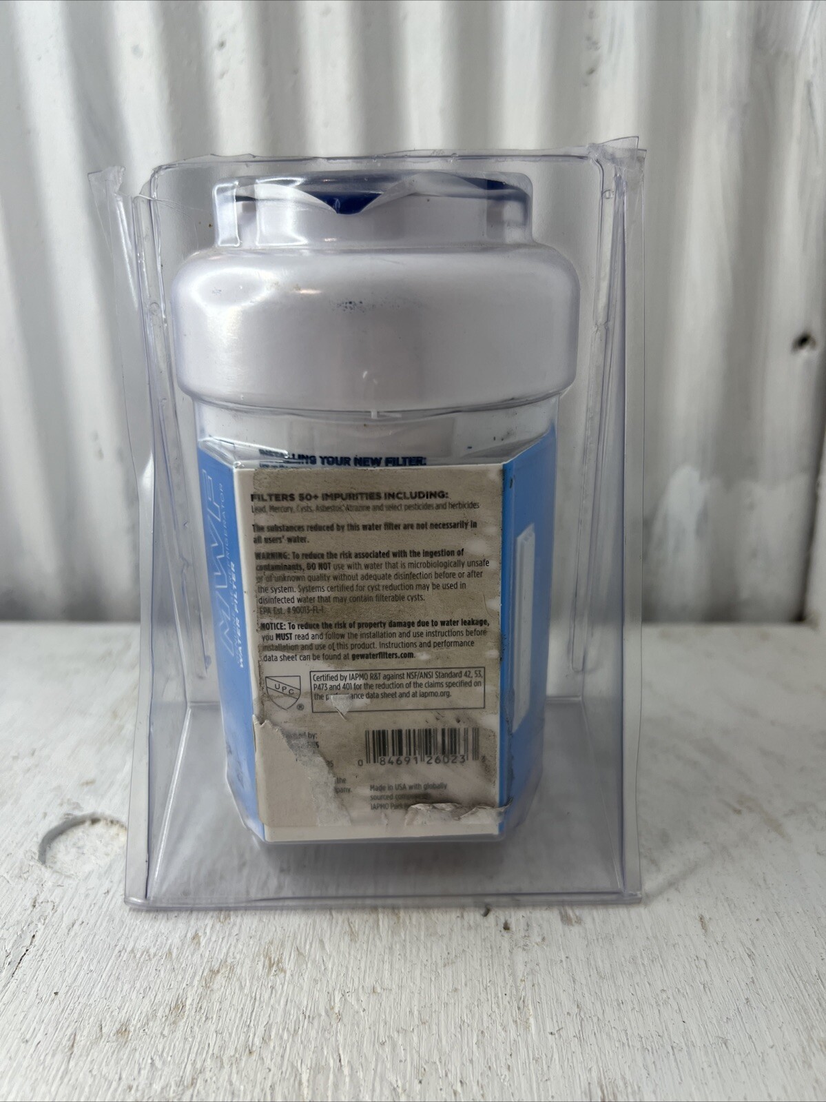 GE Appliances Genuine GE Refrigerator Water Filter -MWF(Model PC86211) Ships N24