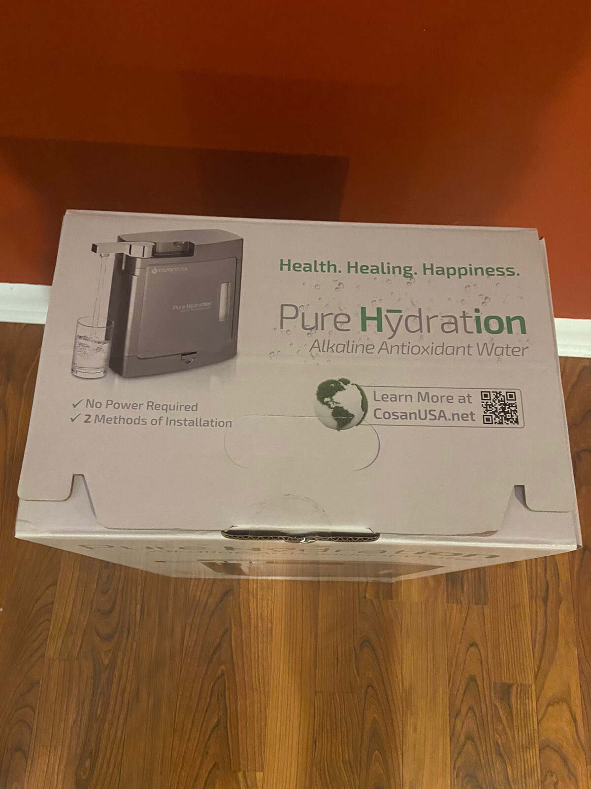 PURE HYDRATION Alkaline Antioxidant Water Advanced Filtration Cosan/￼USA NEW BOX