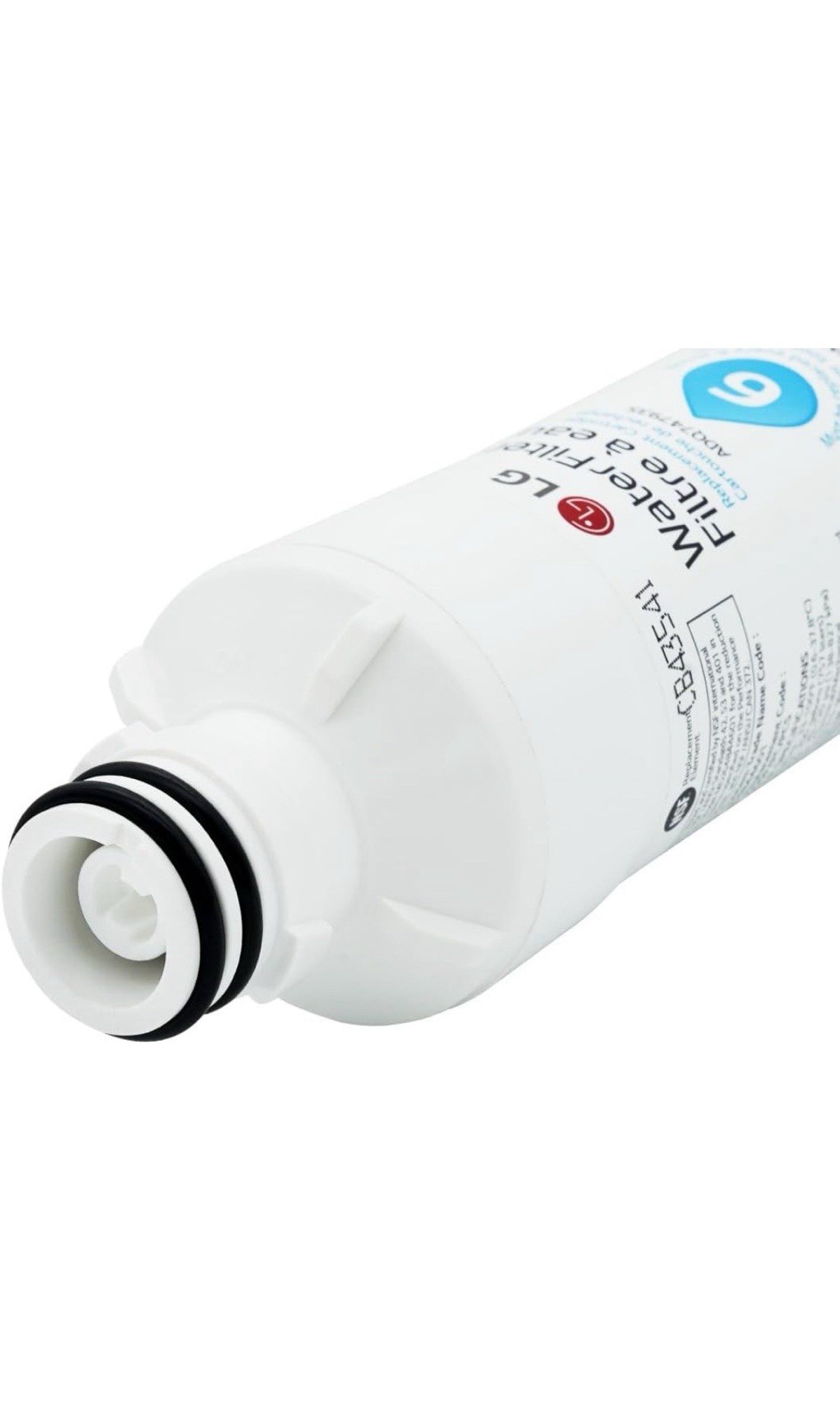 Genuine LG LT1000P 6Month /200Gal Capacity Replacement Refrigerator Water Filter