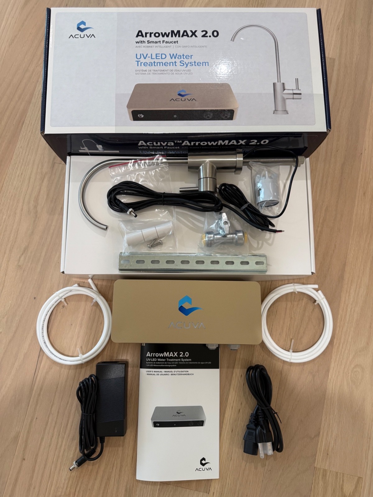 Acuva ArrowMax 2.0 Dual-stage Microbial Under Sink Water Filtration System 🔥