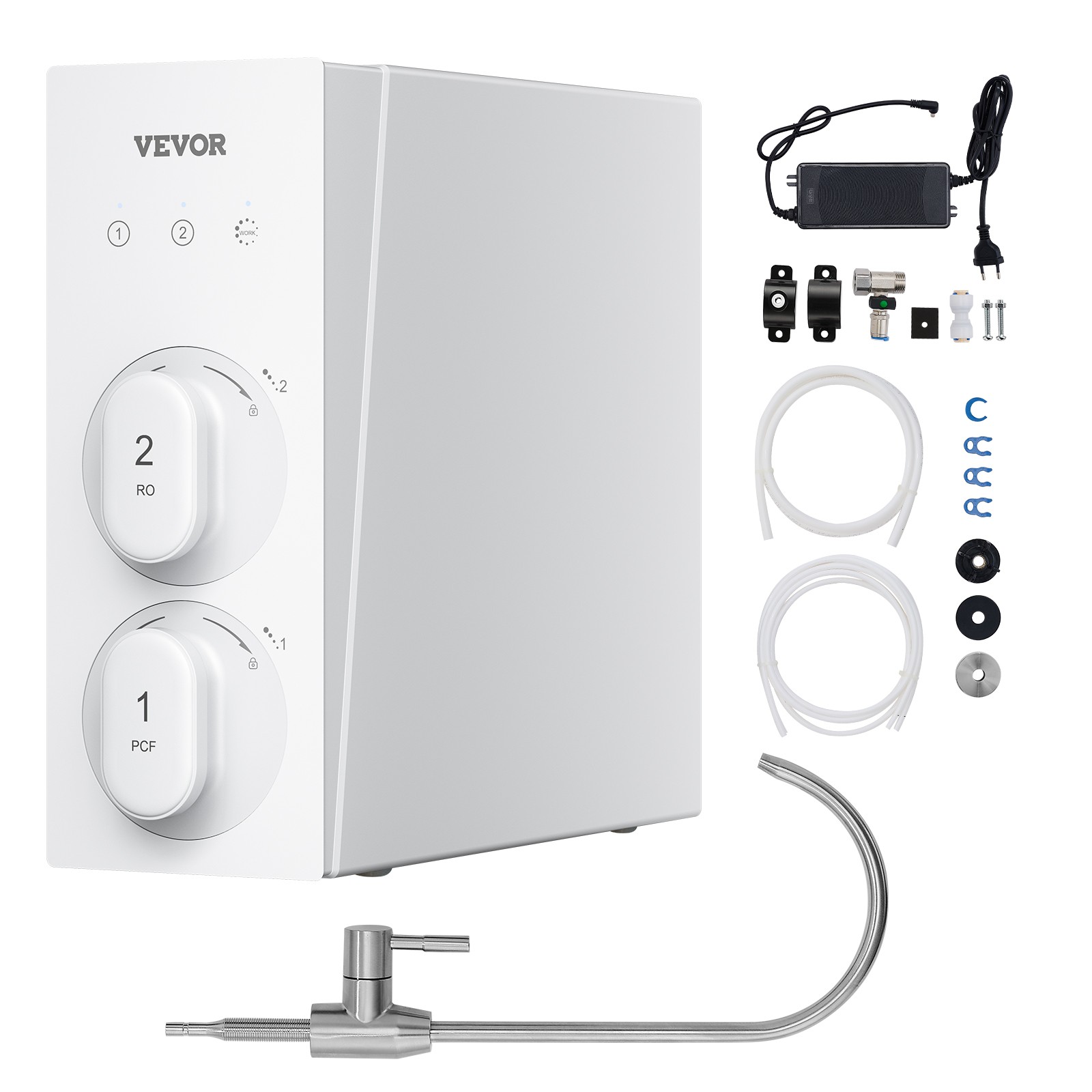 Reverse Osmosis System 400-800GPD 8stage Tankless Under Sink Water Filter System