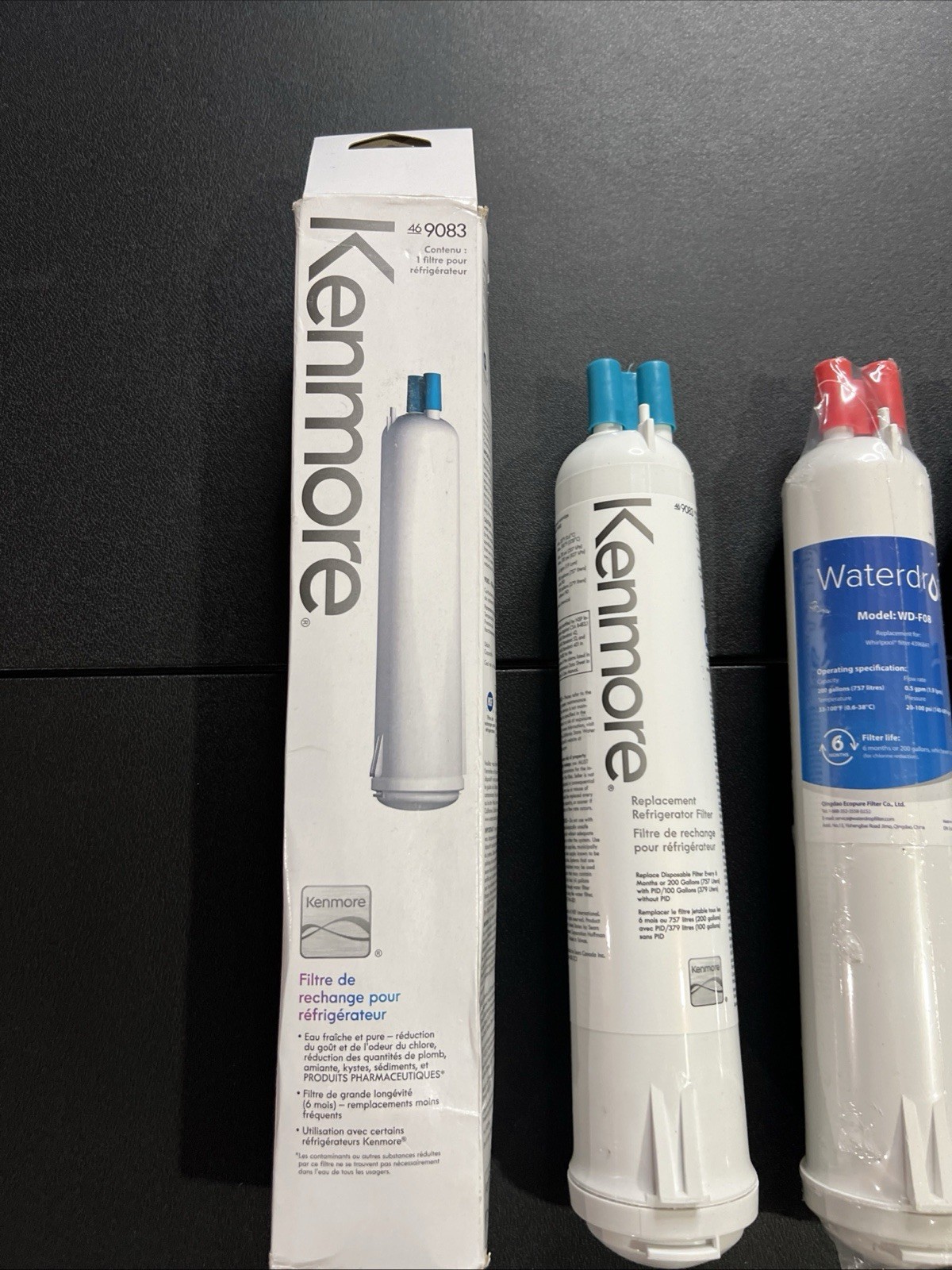 4609083 9083 9020 9030 Replacement Refrigerator Water Filter Fit Kenmore 5 Pack