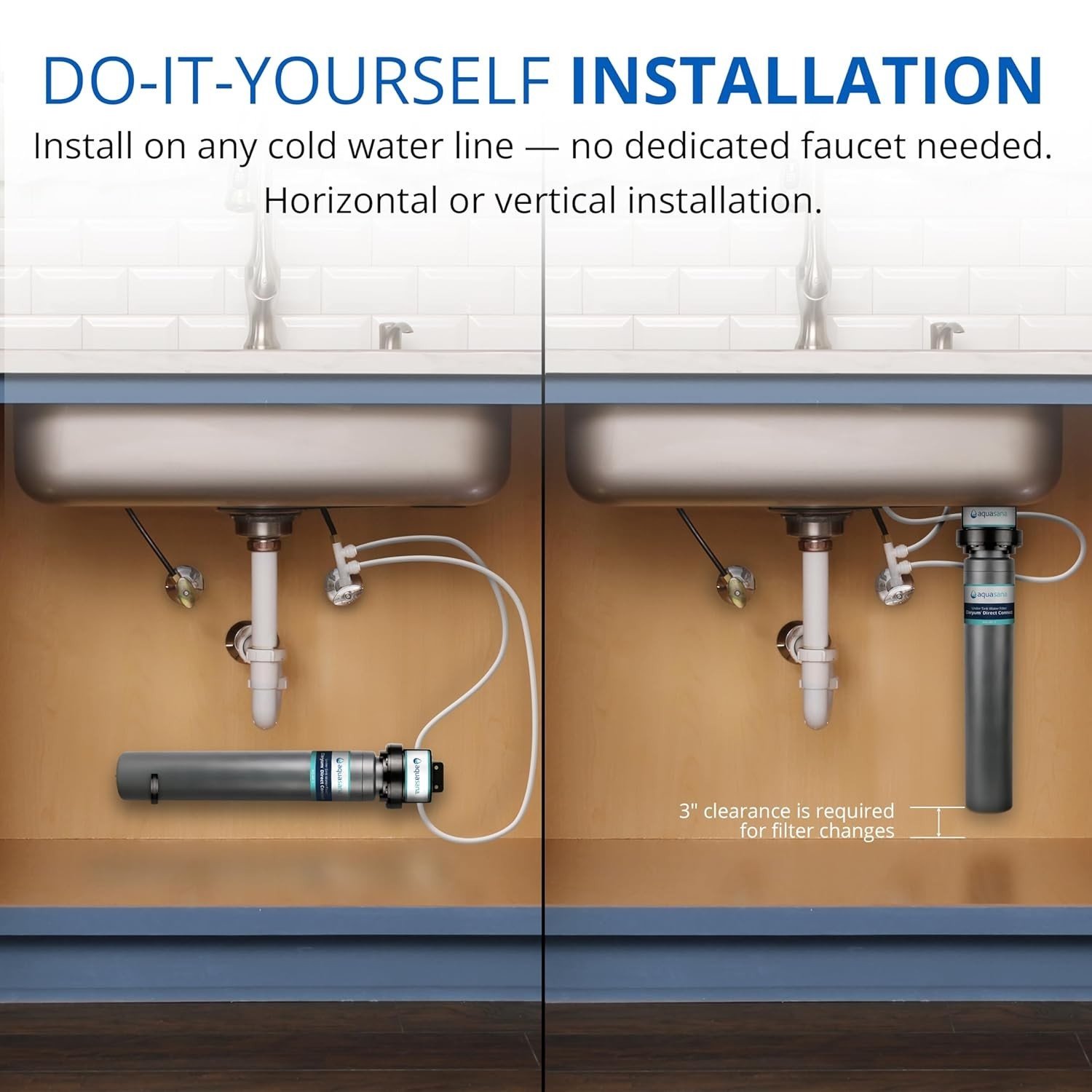 Water Filter for Sink Faucet | Reduces 99% of 78 Contaminants Including Chlor…