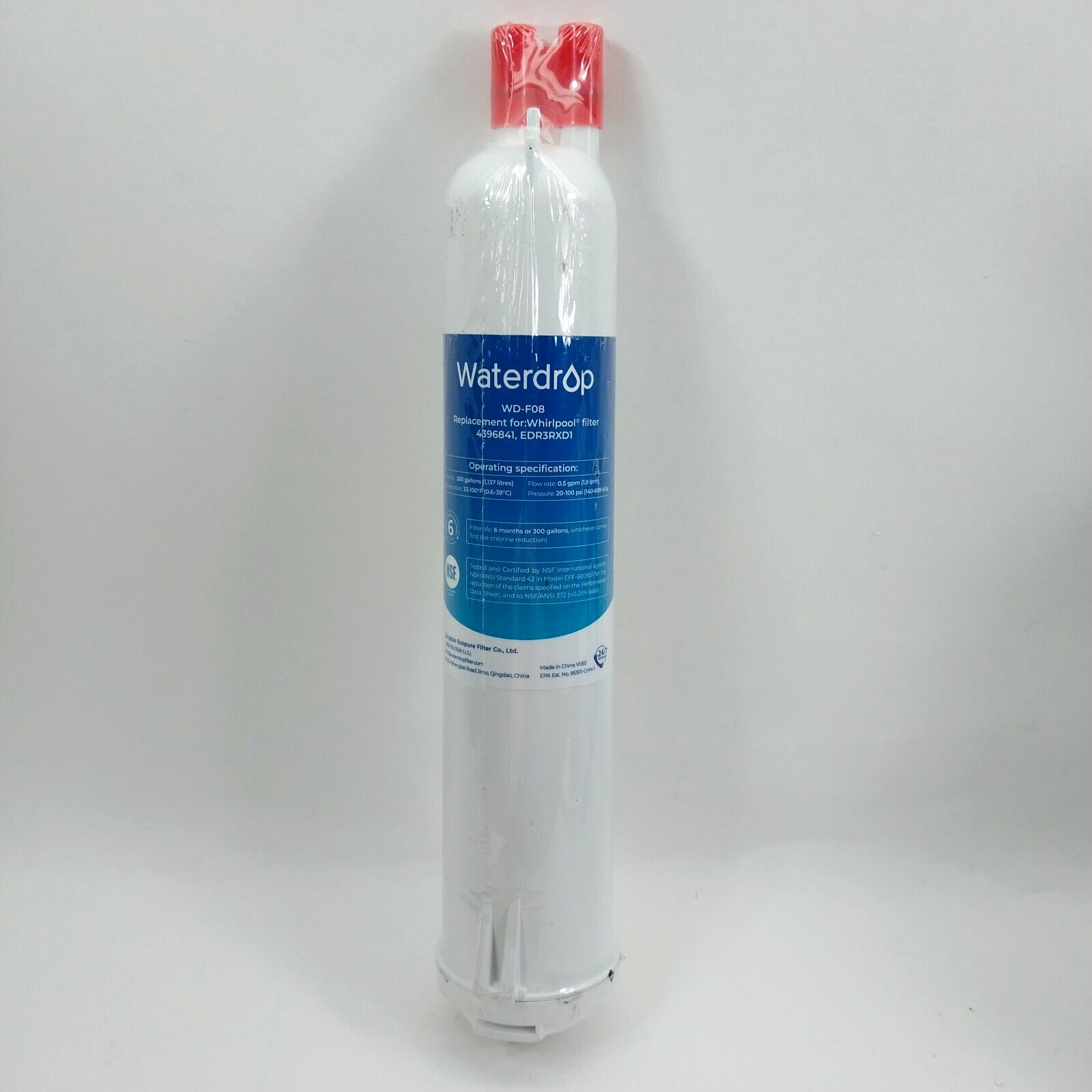 Waterdrop WD-F08 Water Filter Fits Kenmore 46-9083, 46-90309