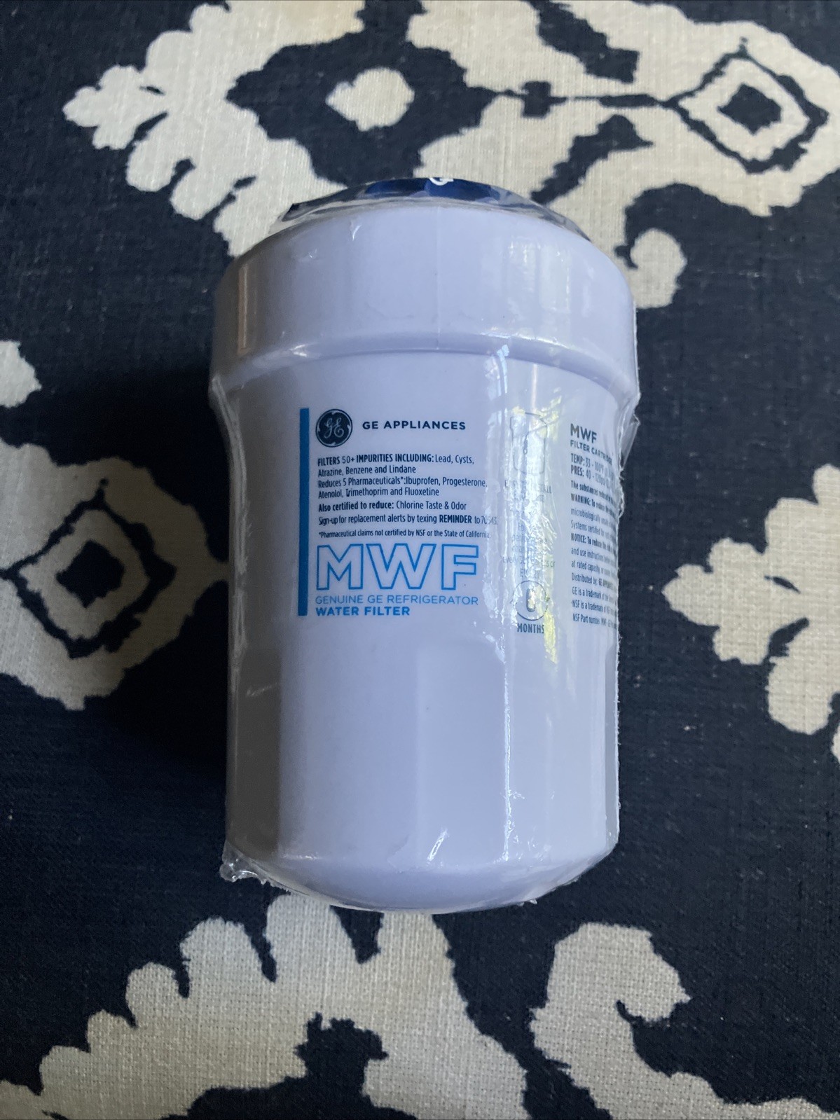 Genuine GE Appliances MWF Replacement Refrigerator Water Filter Sealed